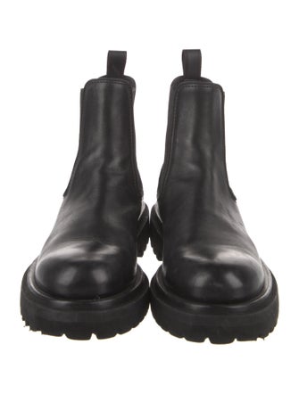 Officine Generale Leather Chelsea Boots