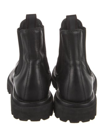 Officine Generale Leather Chelsea Boots