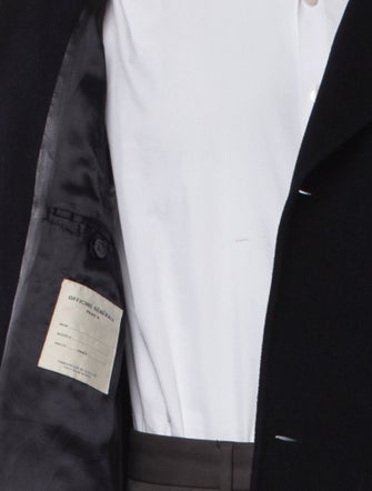 Officine Generale Wool Overcoat