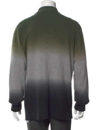 Officine Generale Wool Printed Cardigan