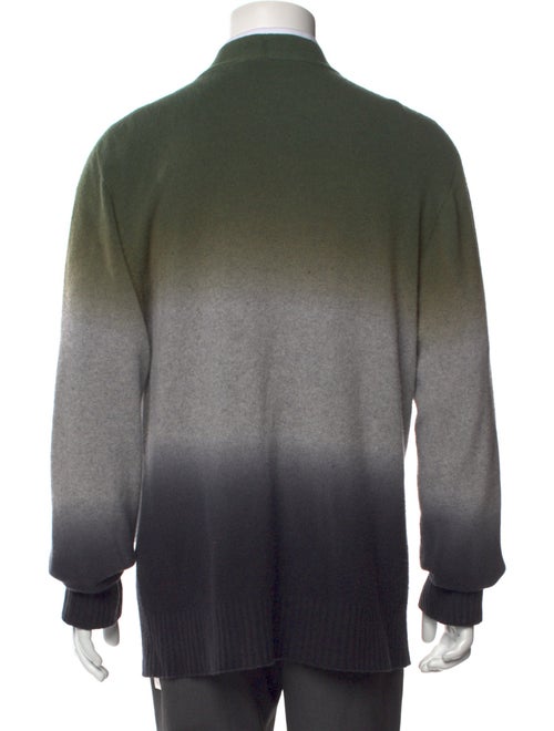 Officine Generale Wool Printed Cardigan