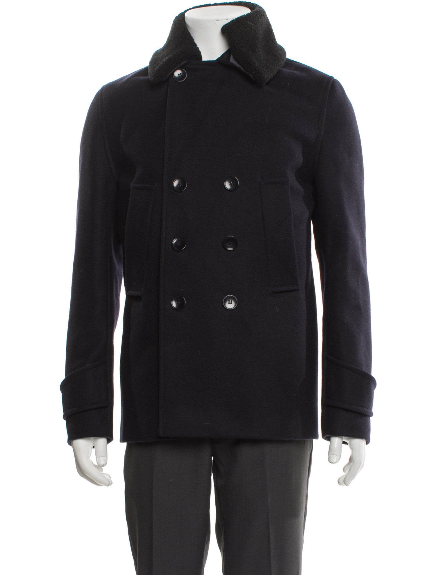 Officine Generale Wool Peacoat
