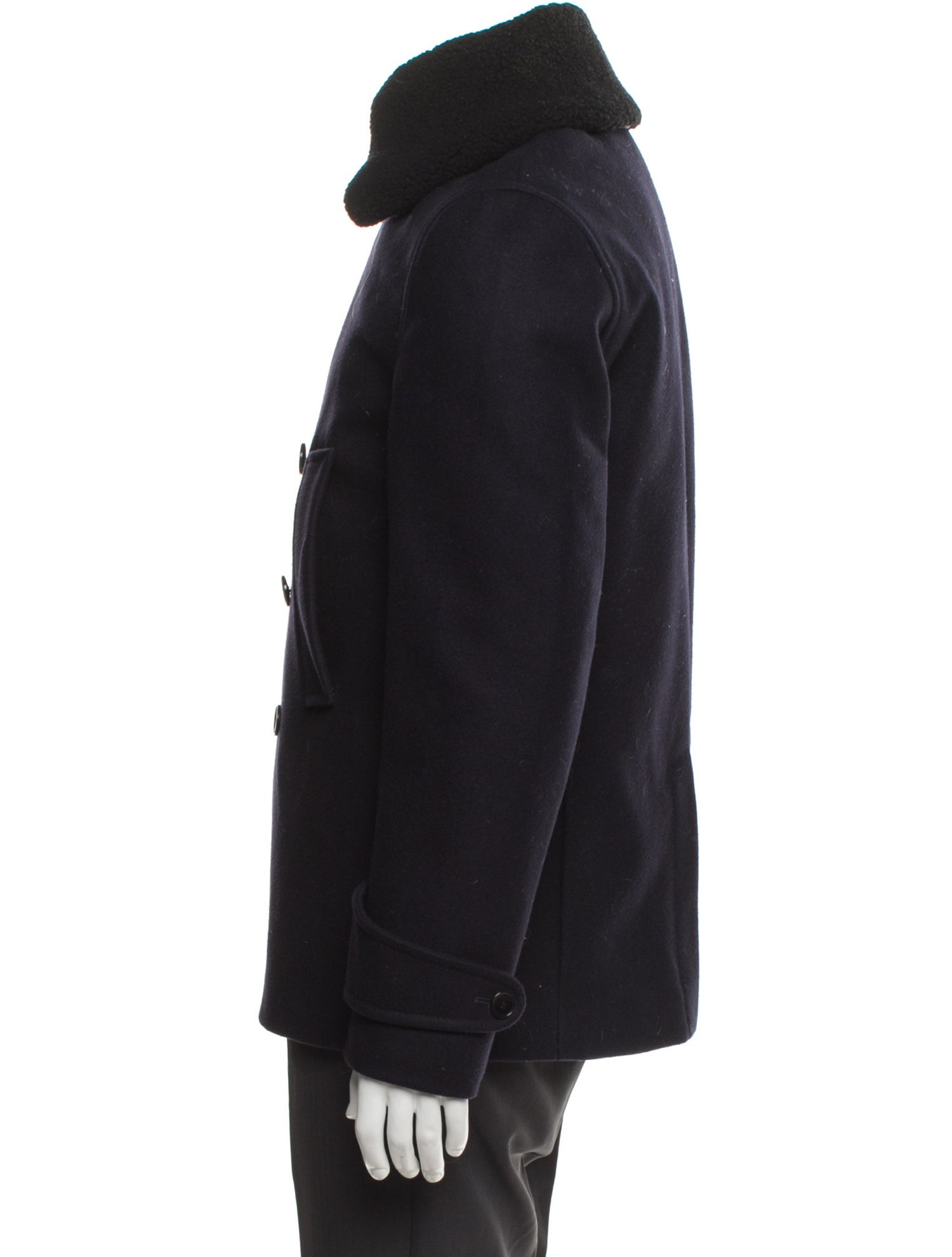Officine Generale Wool Peacoat