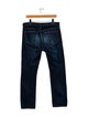 Officine Generale Mid-Rise Straight Leg Jeans
