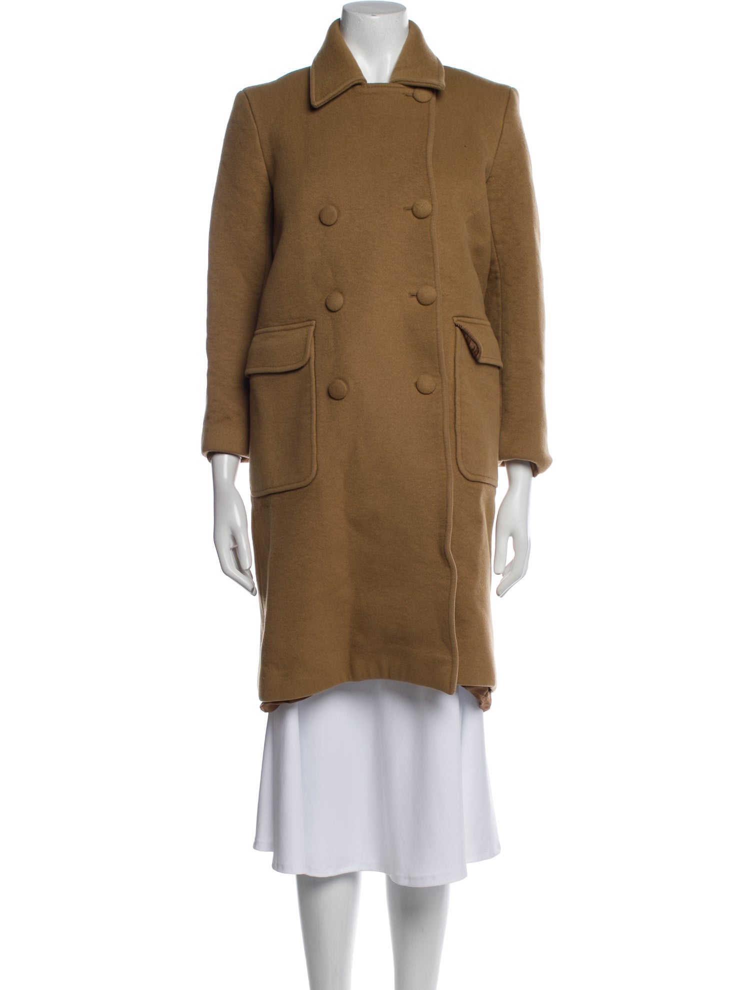 Officine Generale Virgin Wool Peacoat