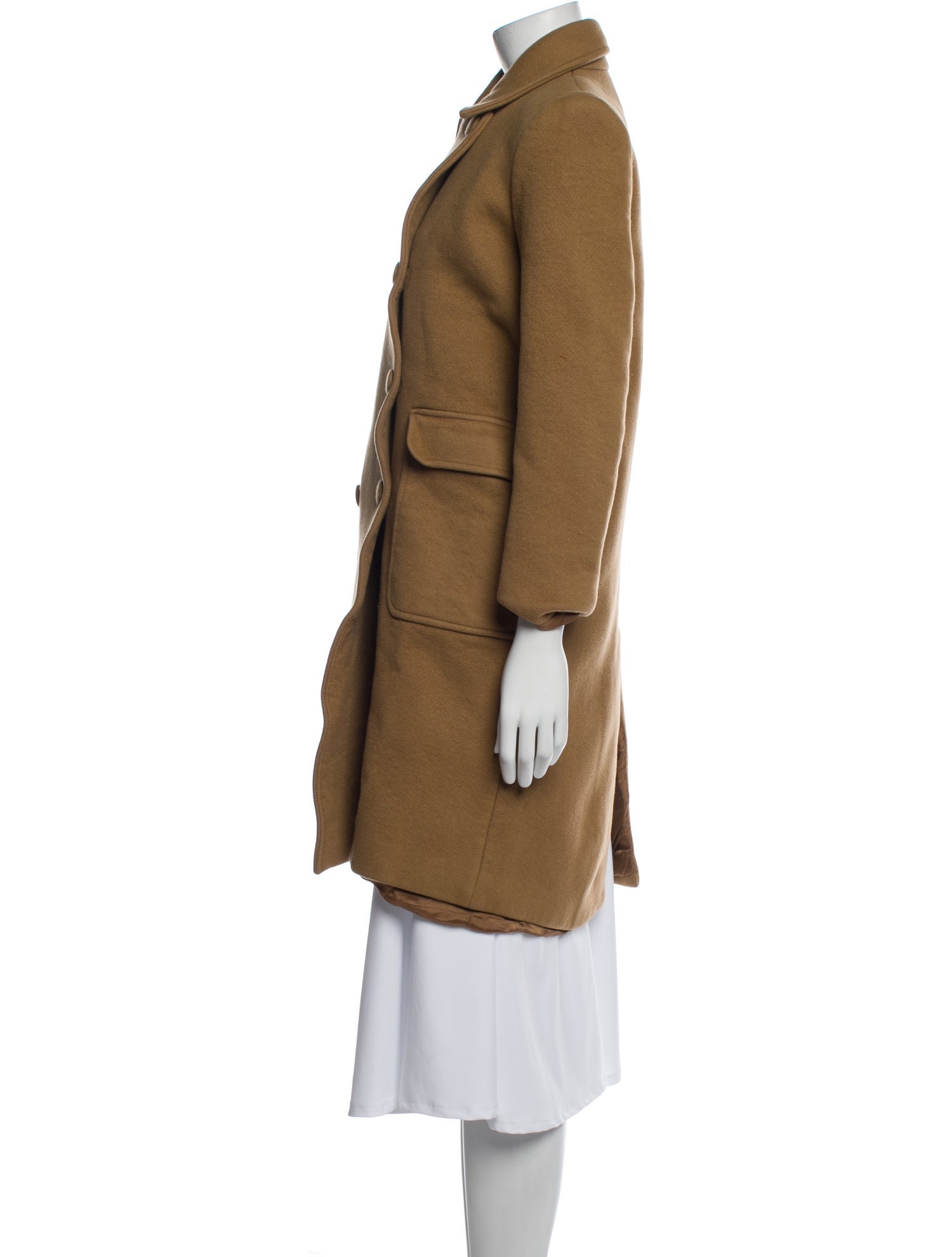 Officine Generale Virgin Wool Peacoat