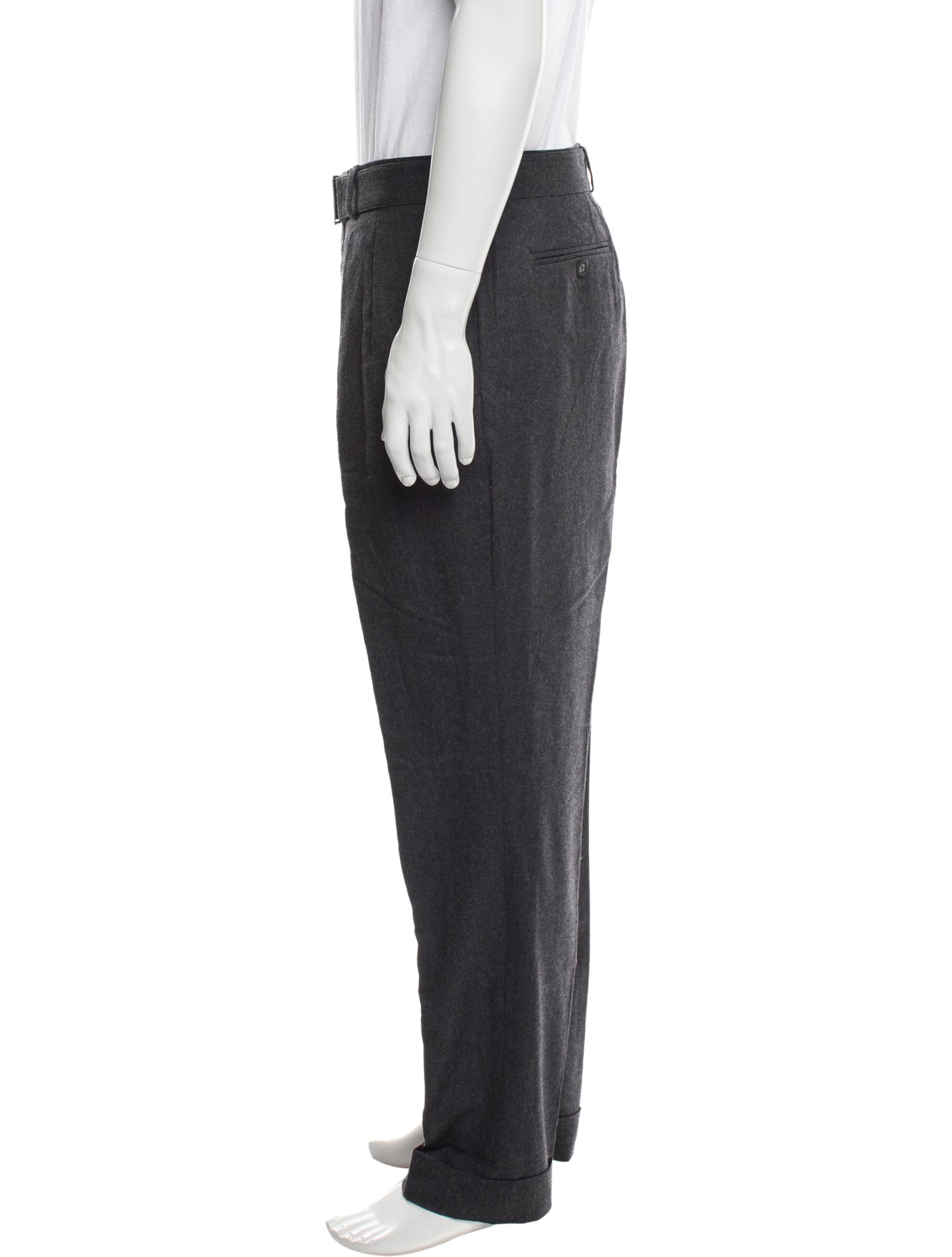Officine Generale Wool Dress Pants