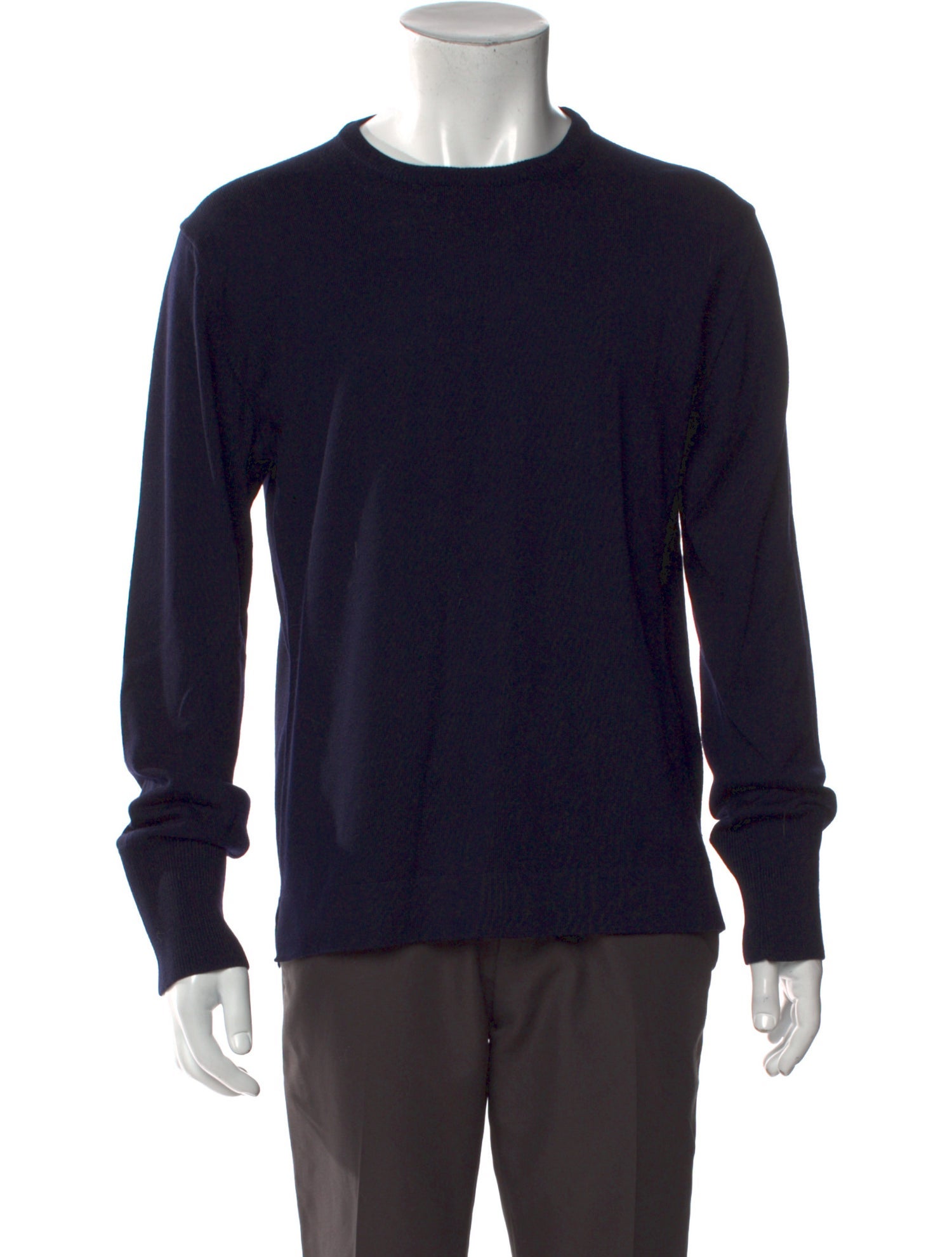 Officine Generale Merino Wool Crew Neck Pullover