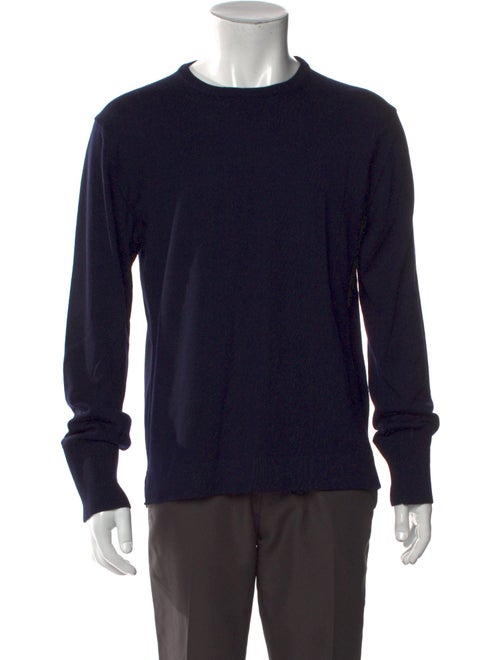 Officine Generale Merino Wool Crew Neck Pullover