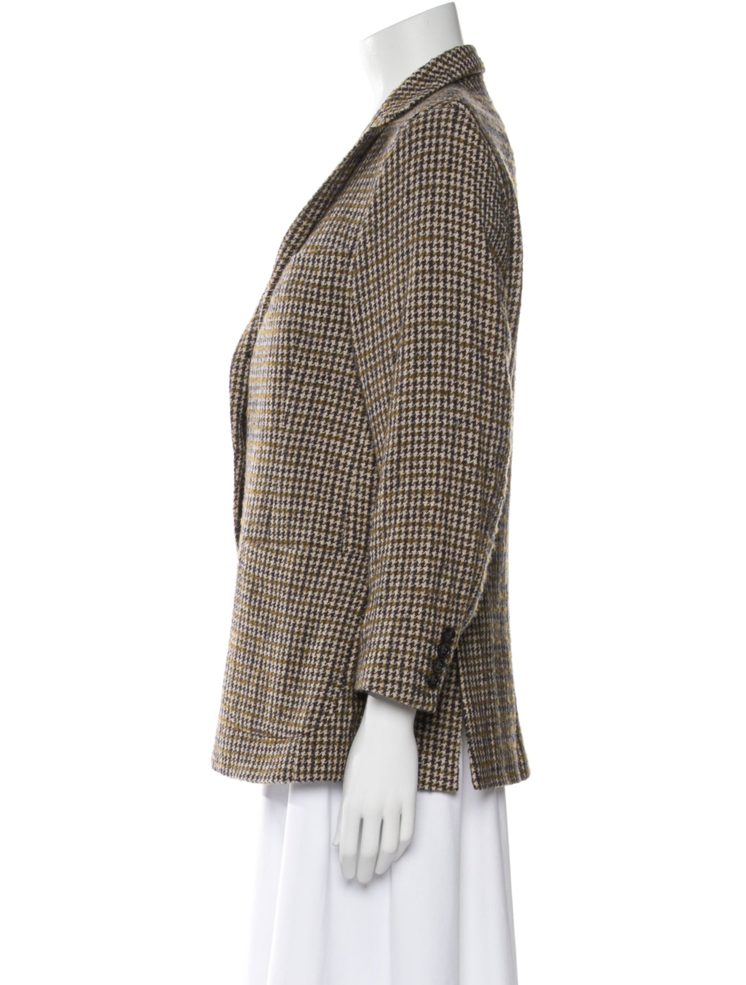 Officine Generale Houndstooth Print Blazer