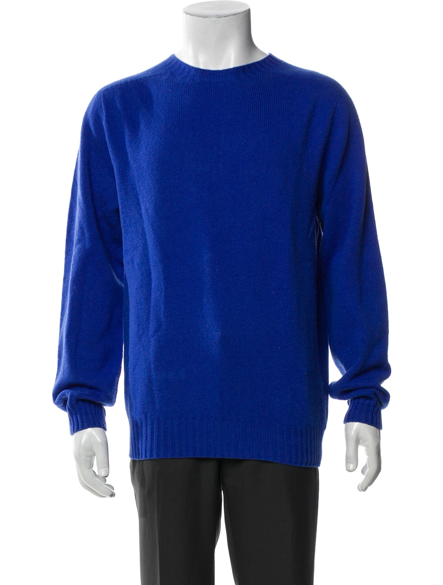 Officine Generale Lambswool Crew Neck Pullover