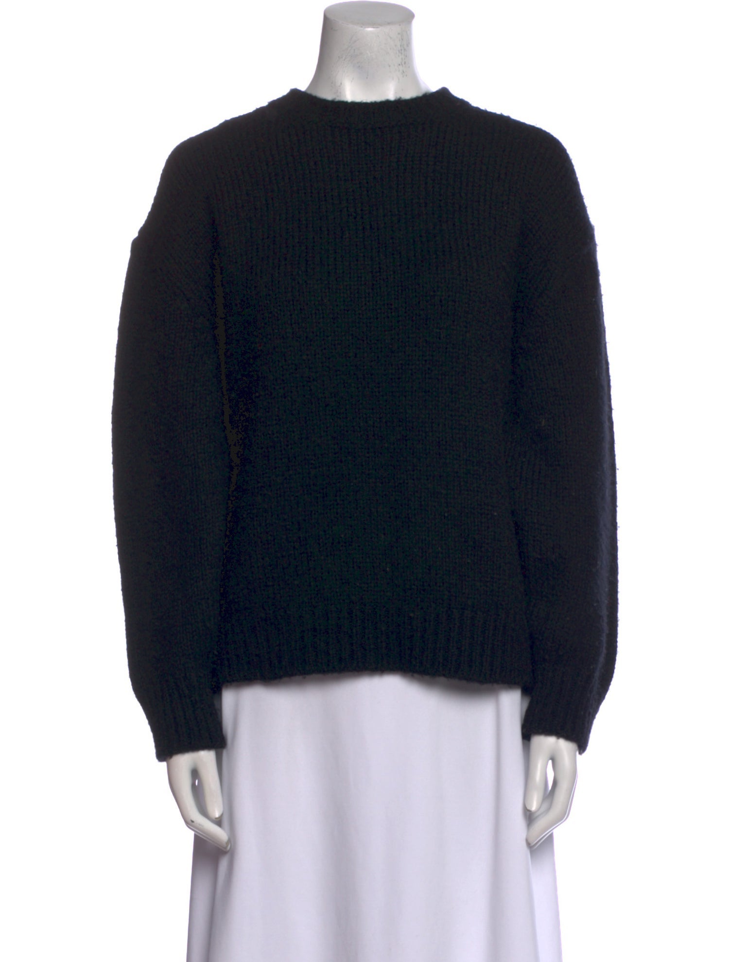 Officine Generale Wool Mock Neck Sweater