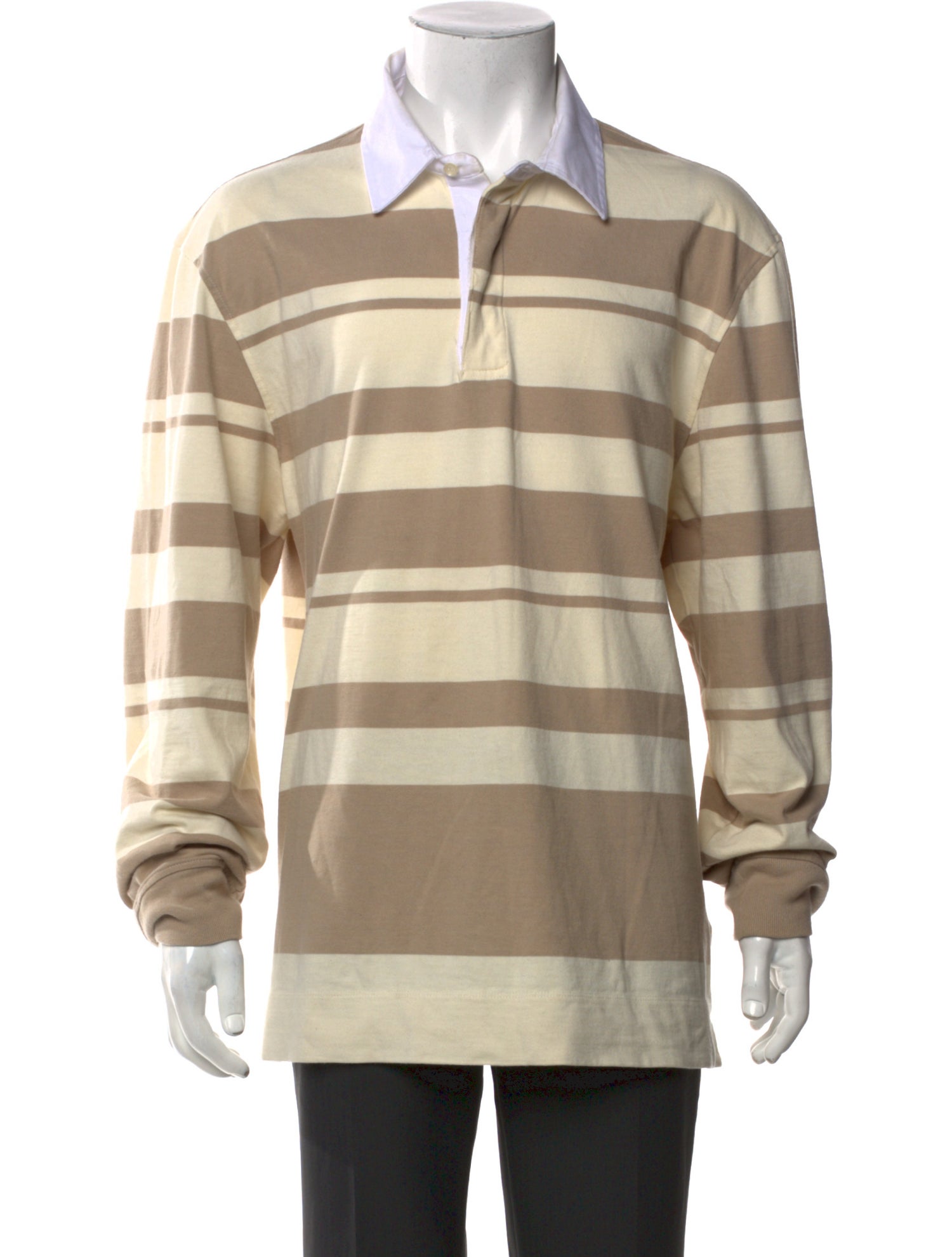 Officine Generale Striped Long Sleeve Shirt