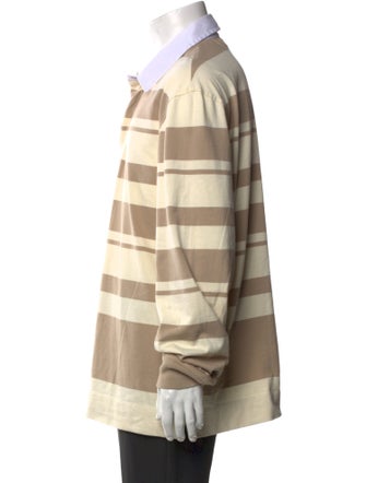 Officine Generale Striped Long Sleeve Shirt