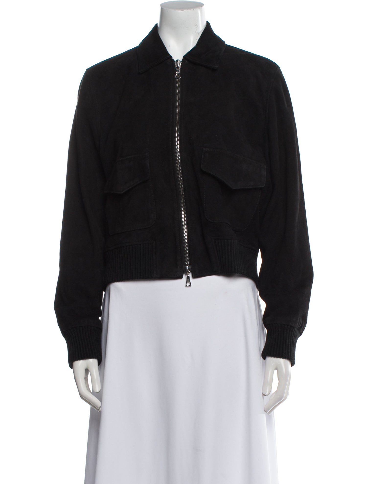 Officine Generale Suede Bomber Jacket