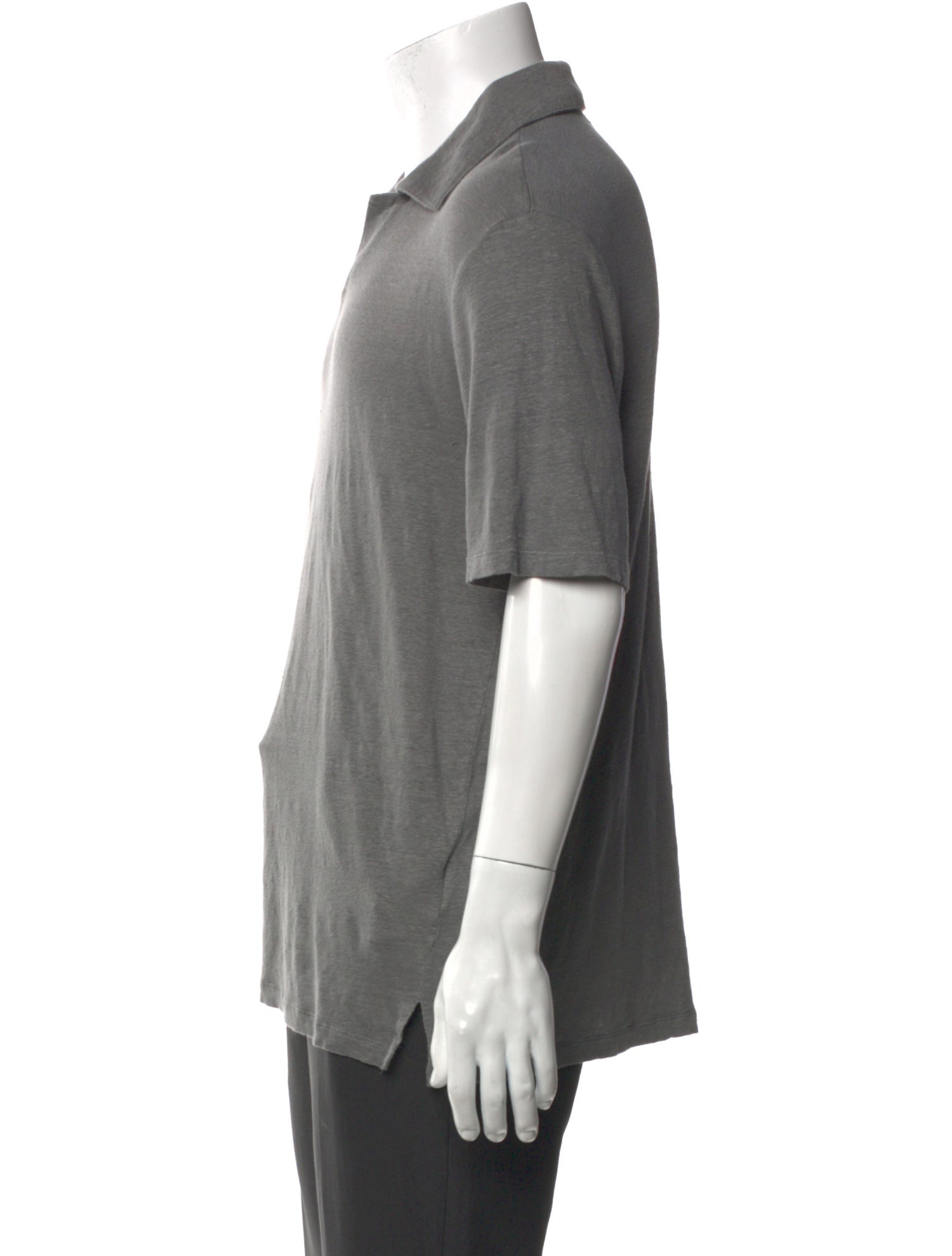 Officine Generale Linen Short Sleeve Shirt