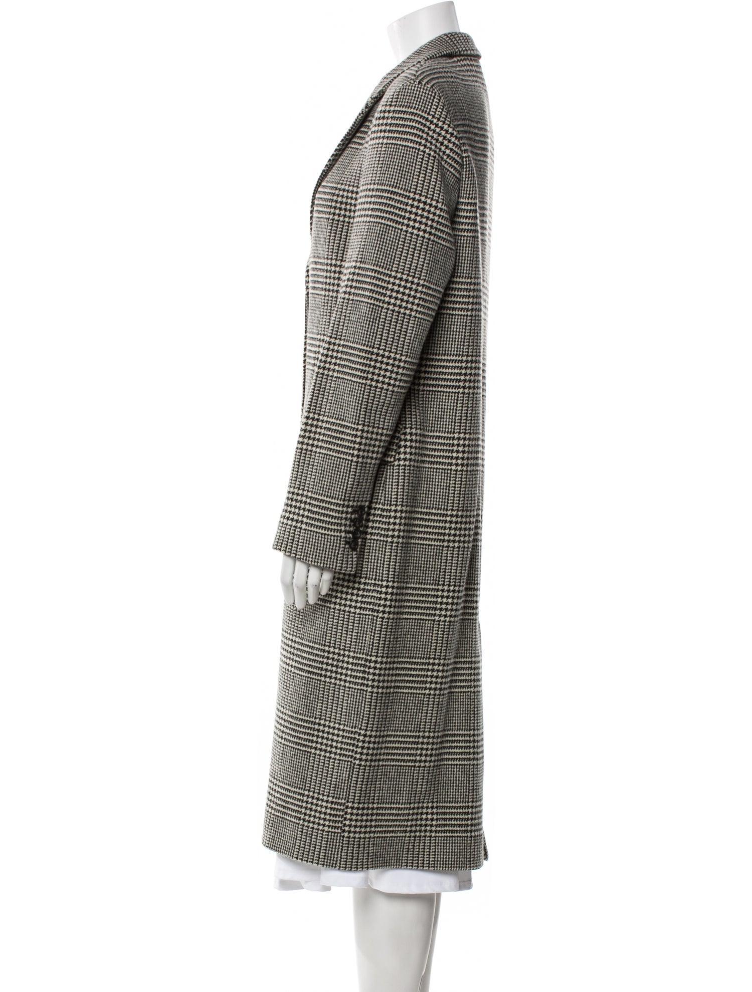 Officine Generale Wool Houndstooth Print Blazer