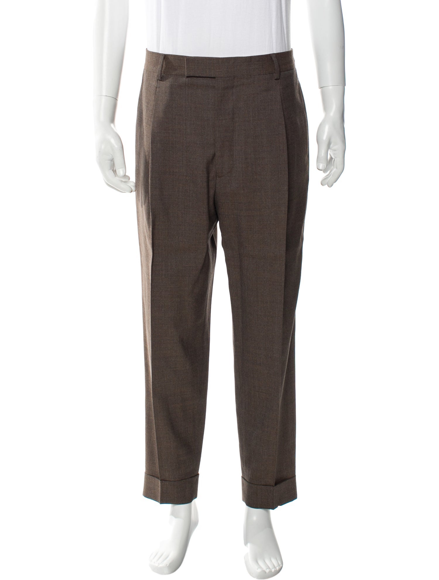Officine Generale Virgin Wool Dress Pants