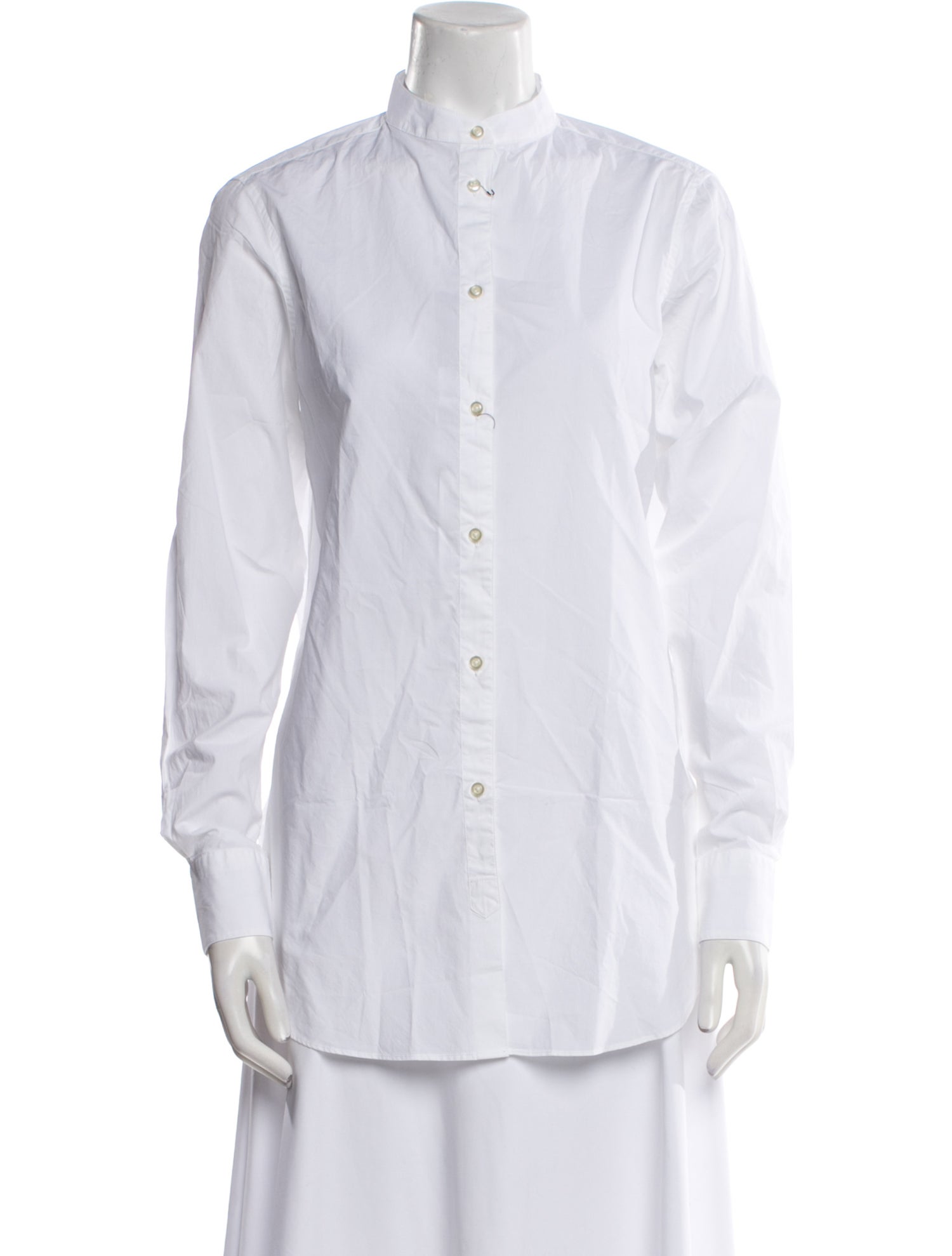 Officine Generale Long Sleeve Button-Up Top w/ Tags