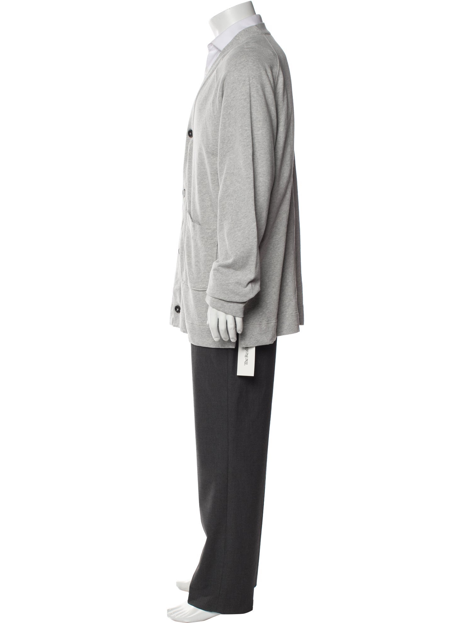 Officine Generale V-Neck Long Sleeve Cardigan
