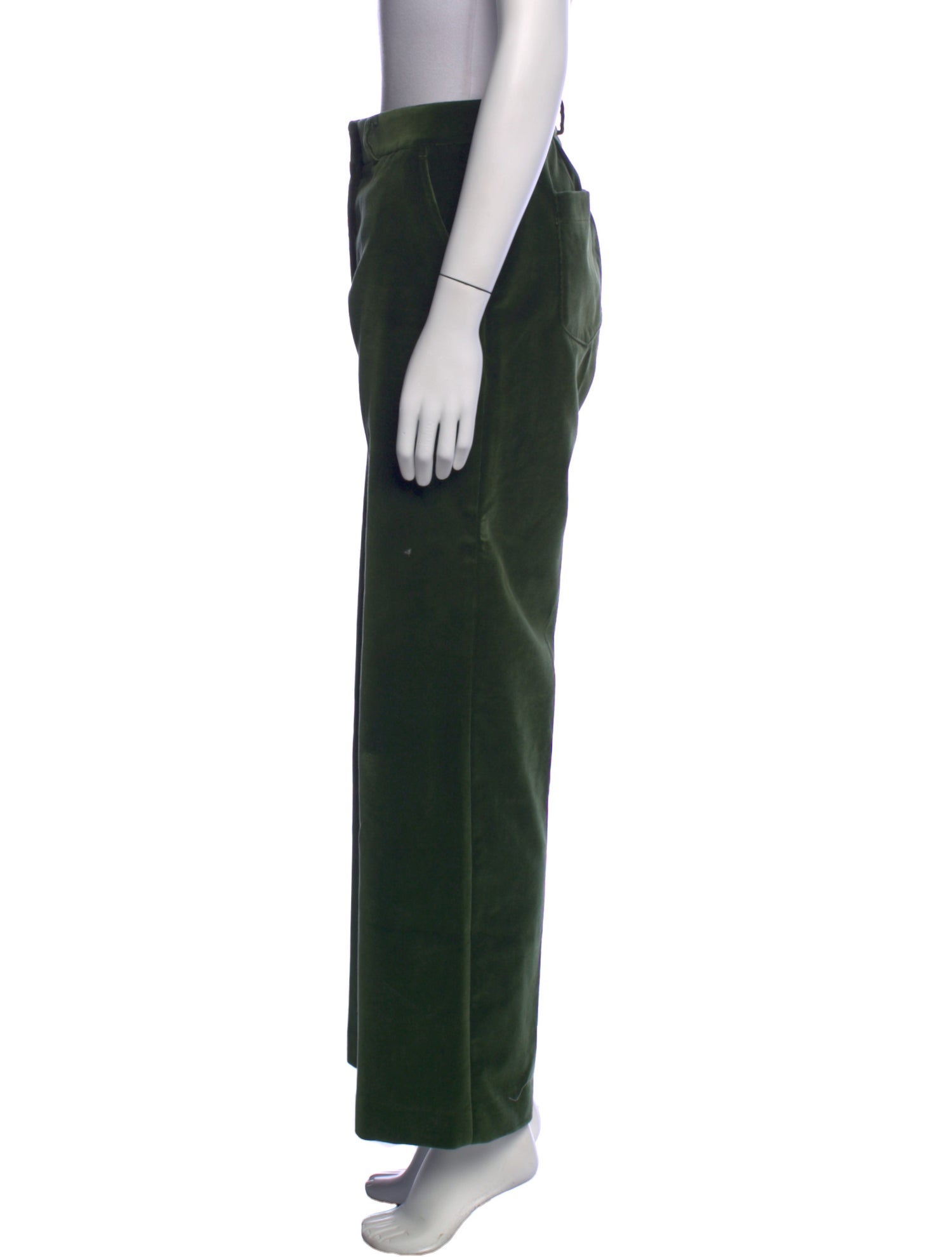 Officine Generale Wide Leg Pants