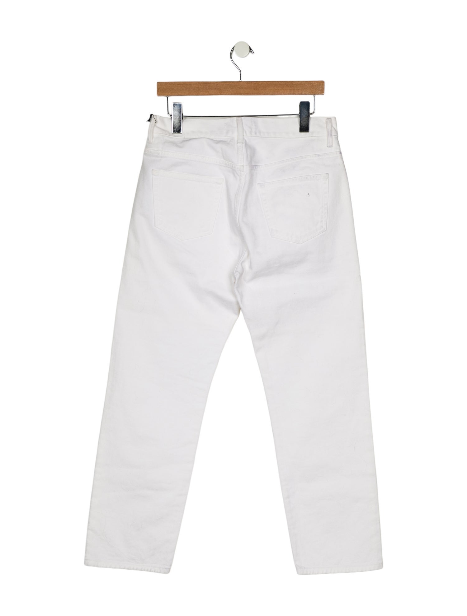 Officine Generale Mid-Rise Straight Leg Jeans