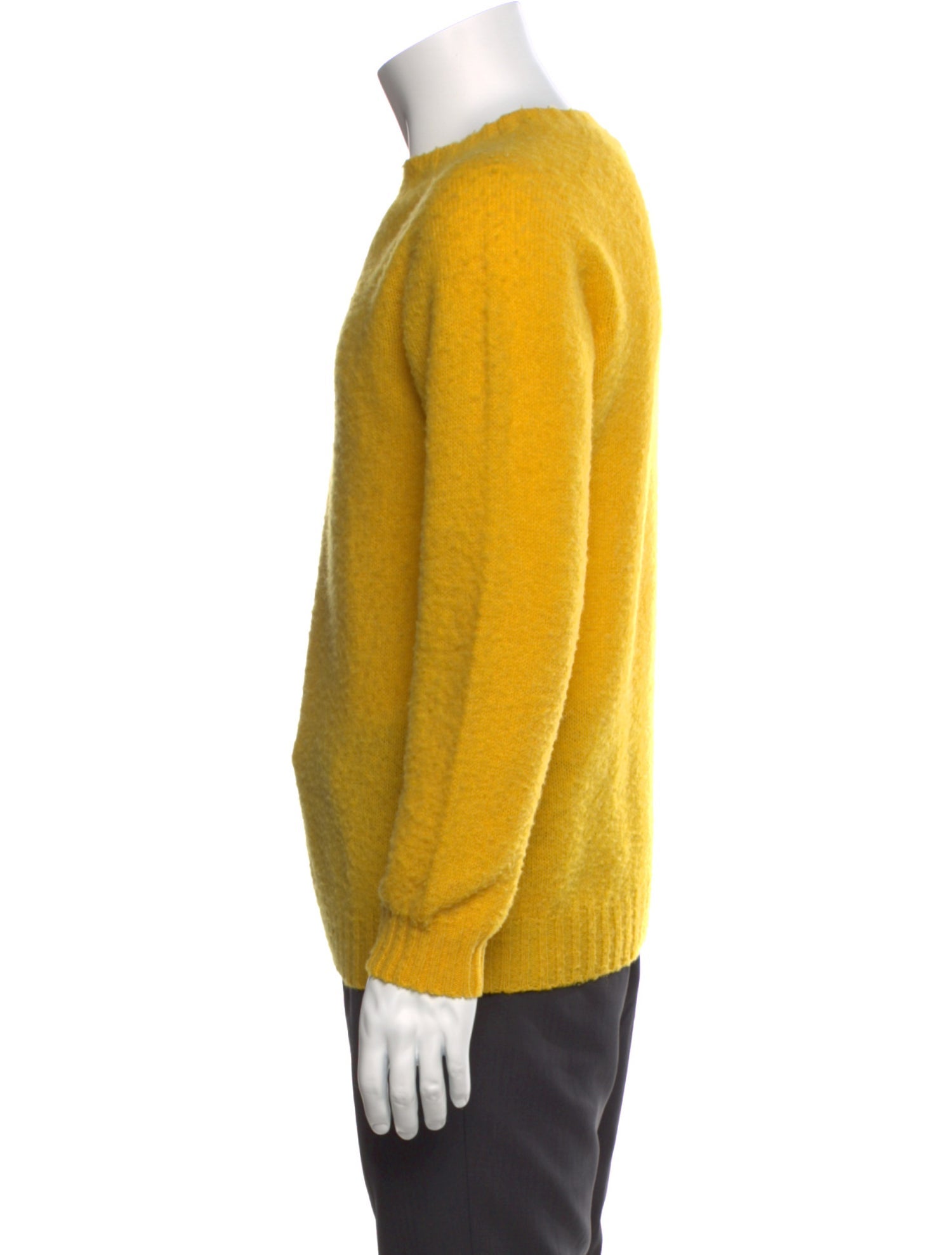 Officine Generale Crew Neck Long Sleeve Pullover