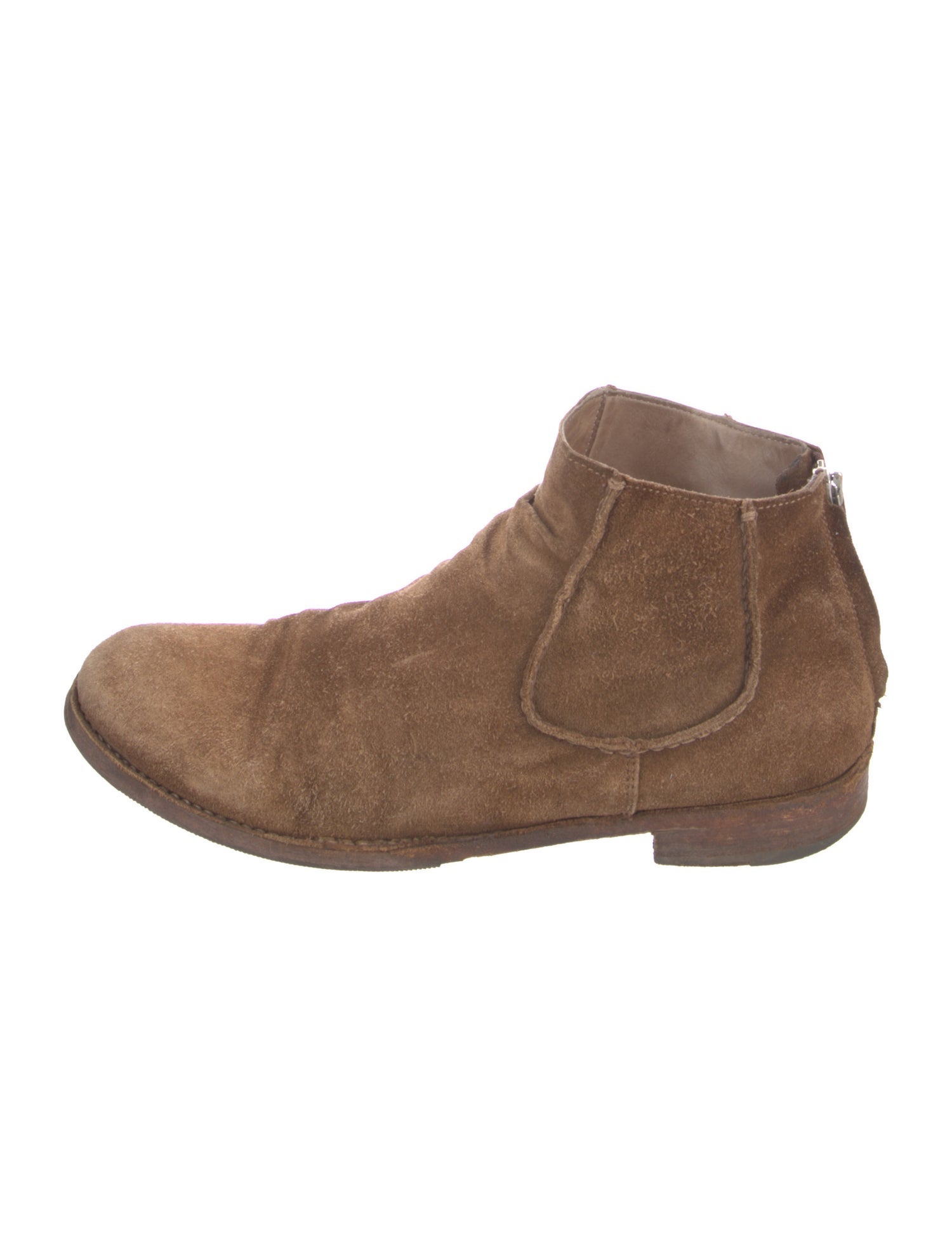 Officine Generale Suede Lace-Up Boots