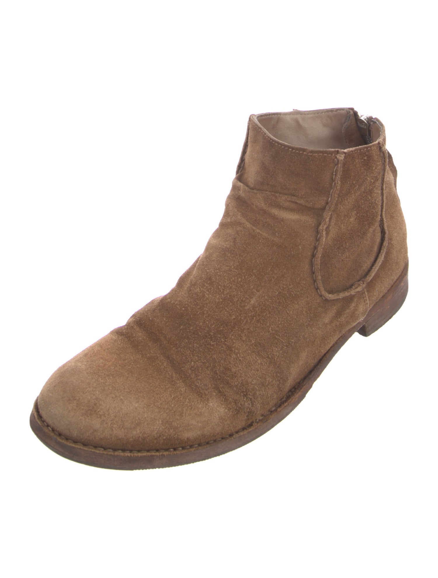 Officine Generale Suede Lace-Up Boots