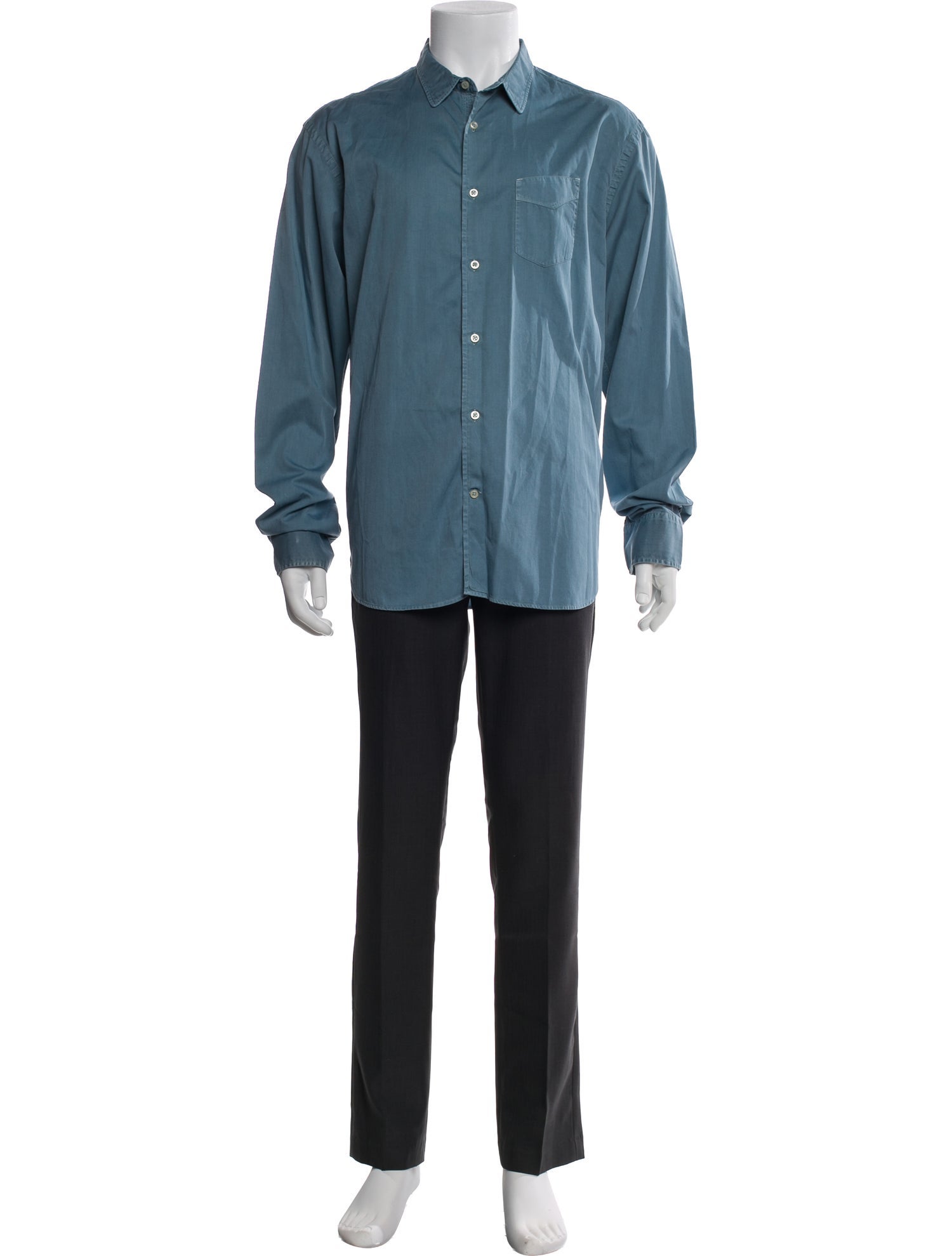 Officine Generale Long Sleeve Dress Shirt