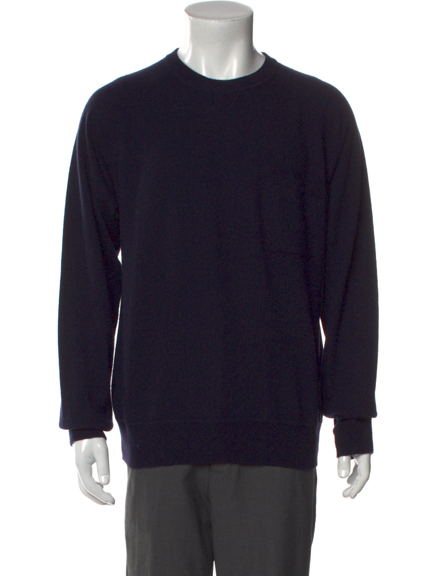 Officine Generale Merino Wool Crew Neck Pullover
