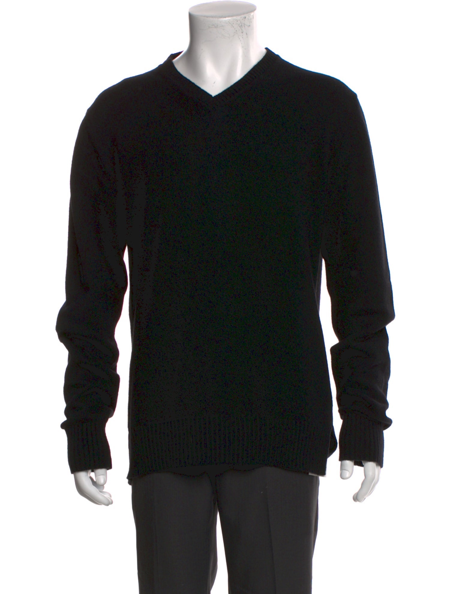 Officine Generale Cashmere V-Neck Pullover