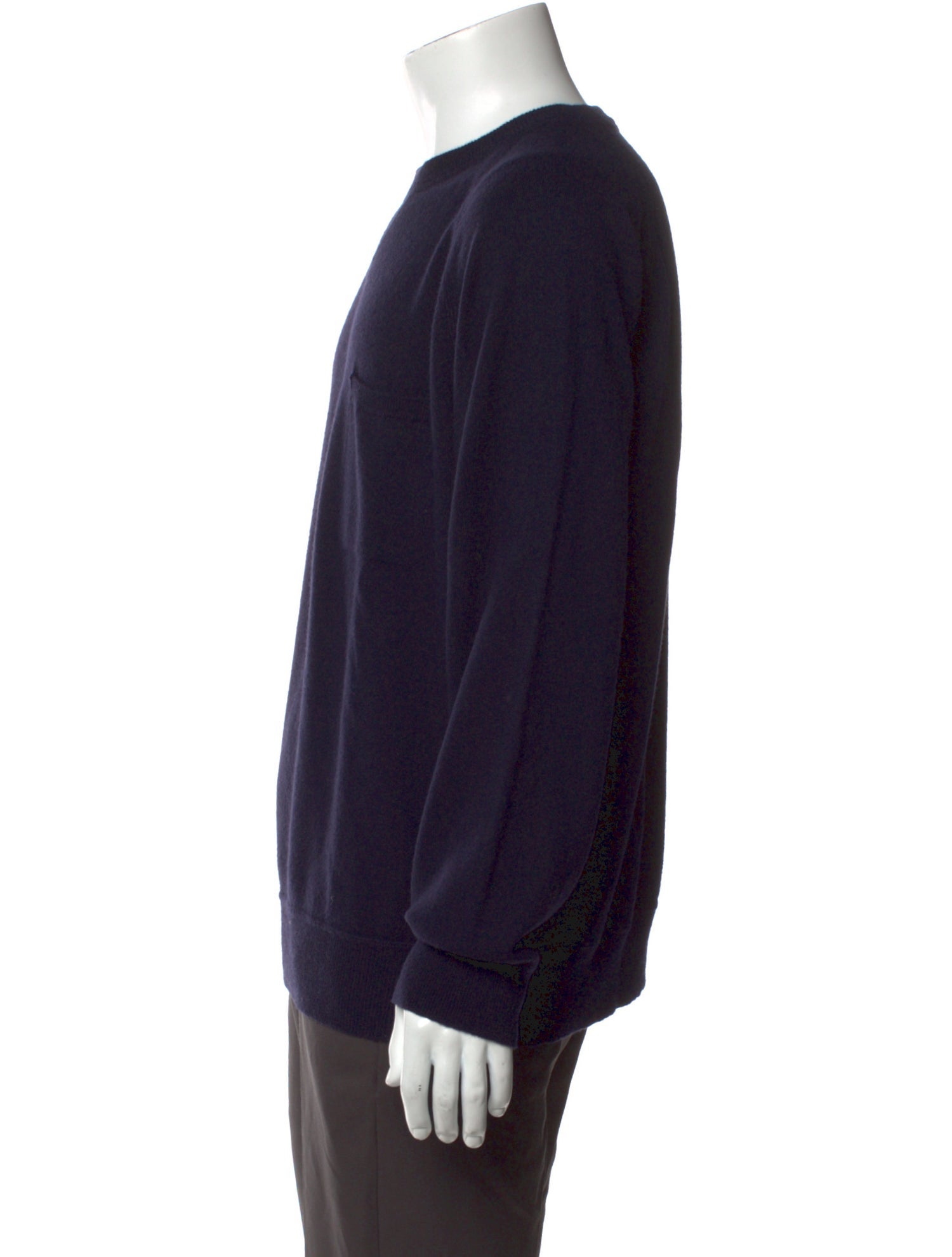 Officine Generale Merino Wool Crew Neck Pullover