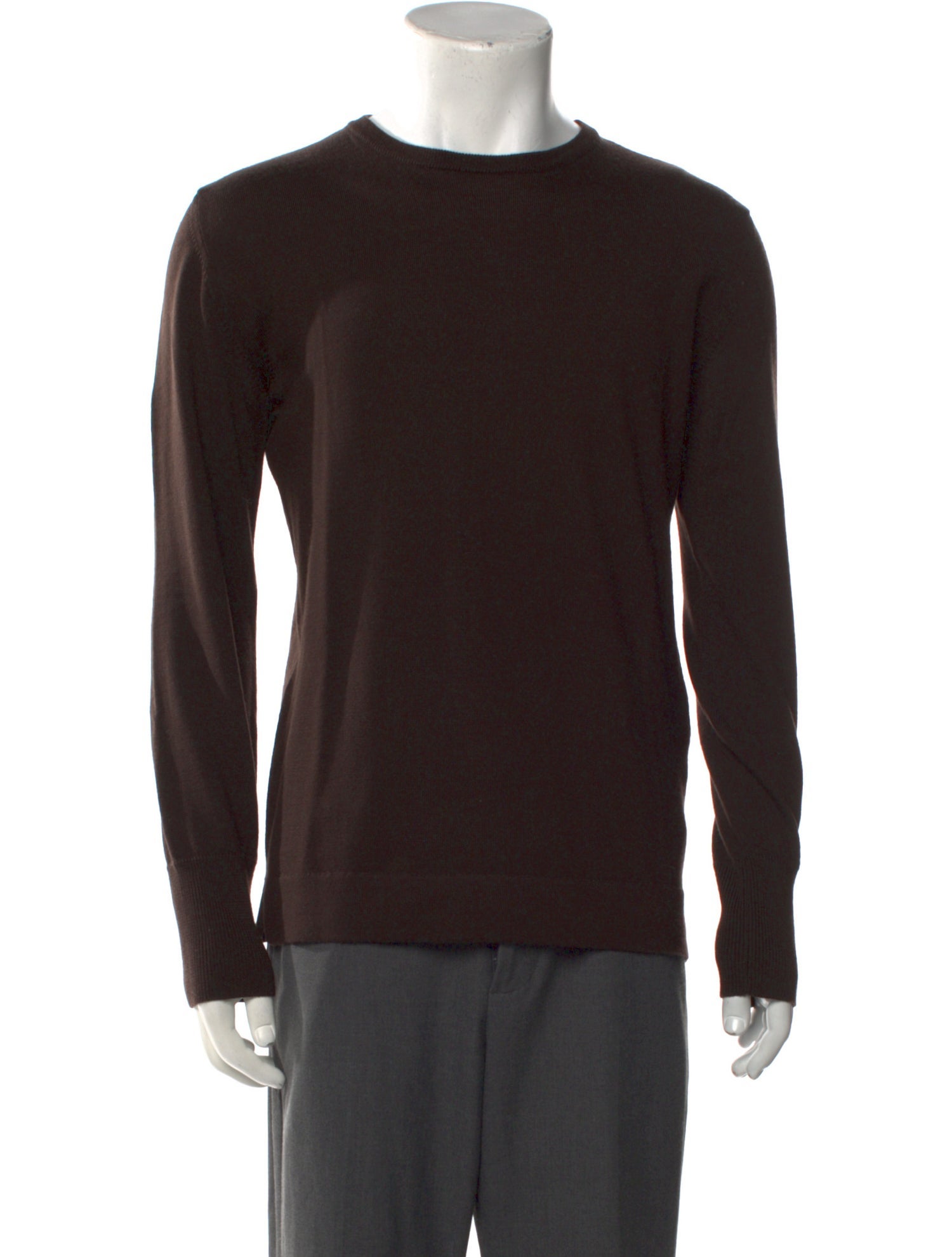 Officine Generale Merino Wool Crew Neck Pullover