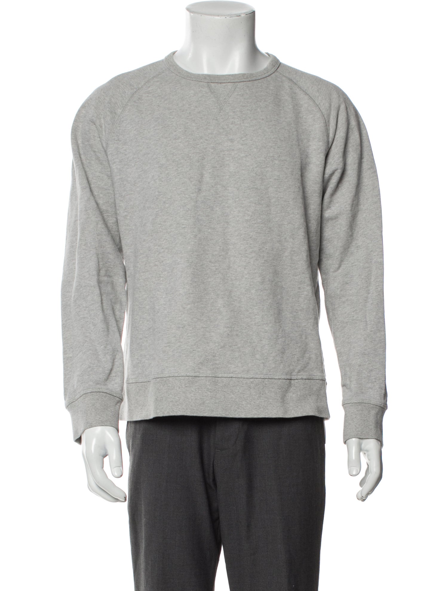 Officine Generale Crew Neck Long Sleeve Pullover