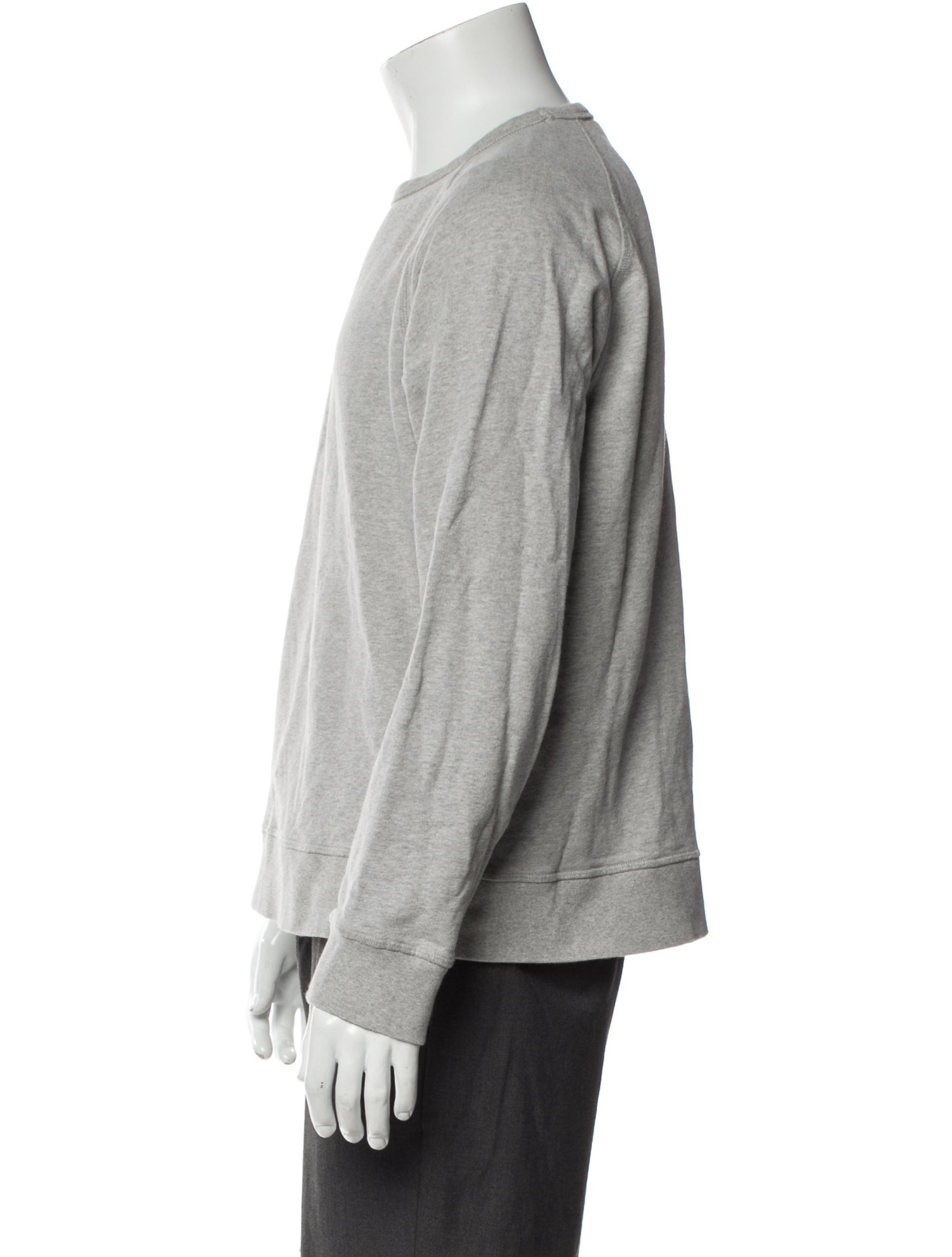 Officine Generale Crew Neck Long Sleeve Pullover