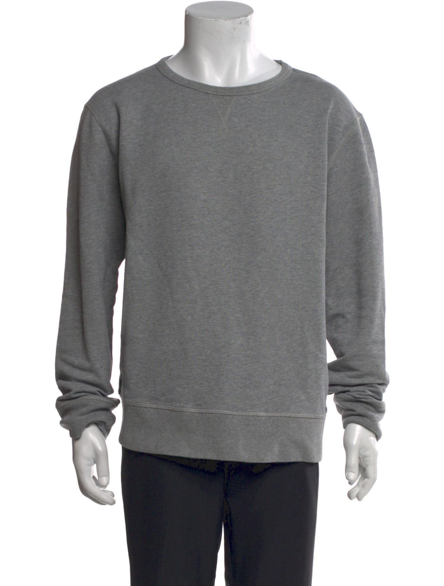 Officine Generale Crew Neck Long Sleeve Pullover