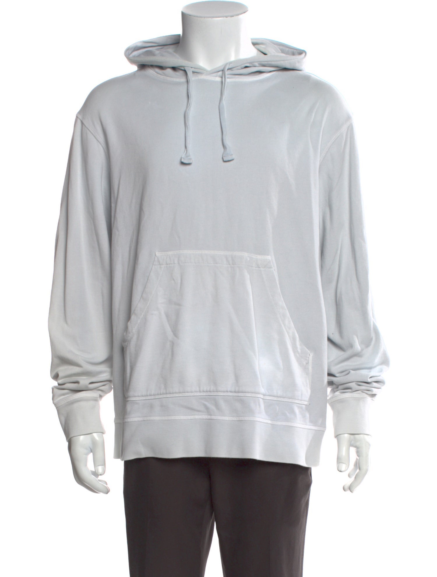 Officine Generale Crew Neck Long Sleeve Hoodie