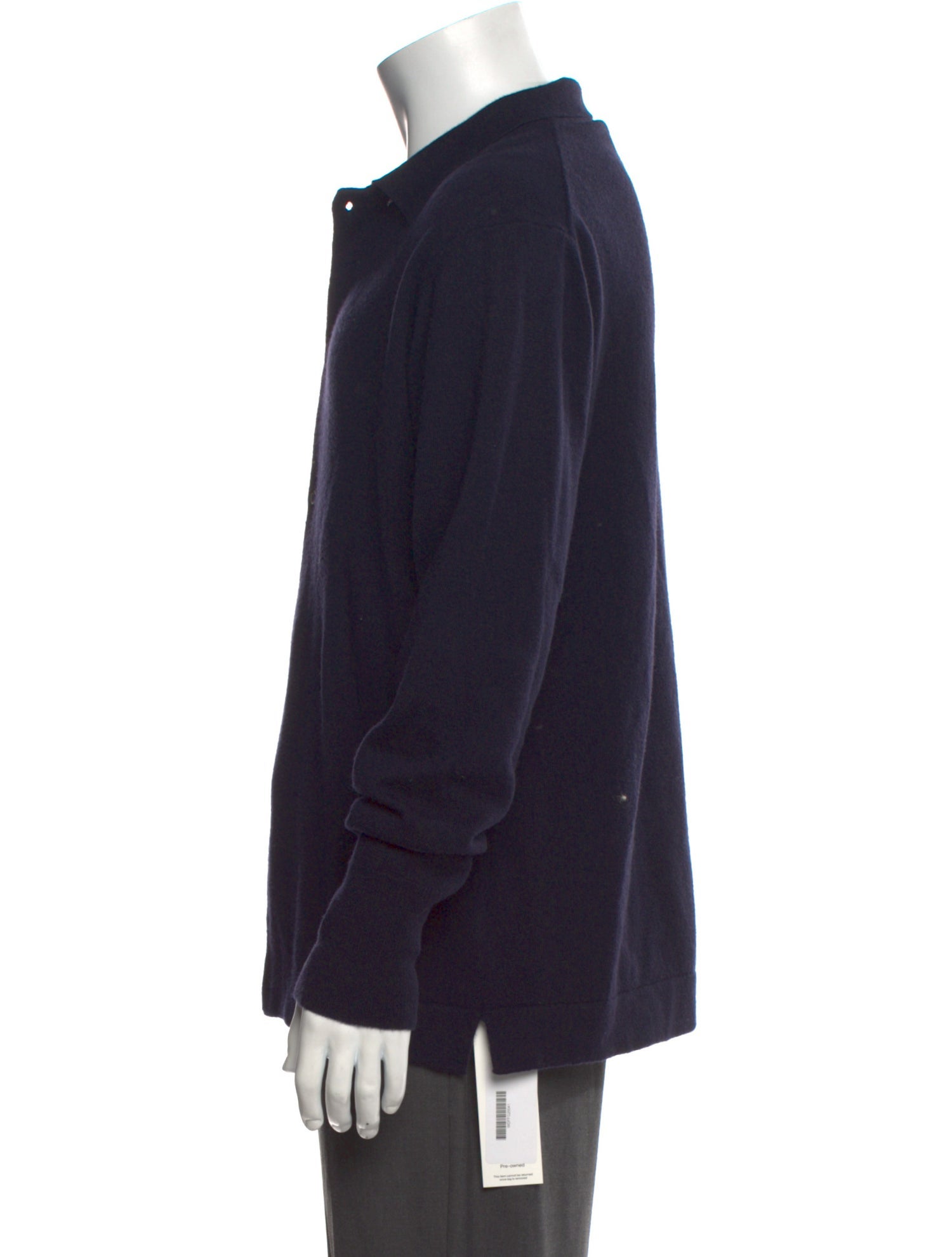 Officine Generale Merino Wool V-Neck Cardigan