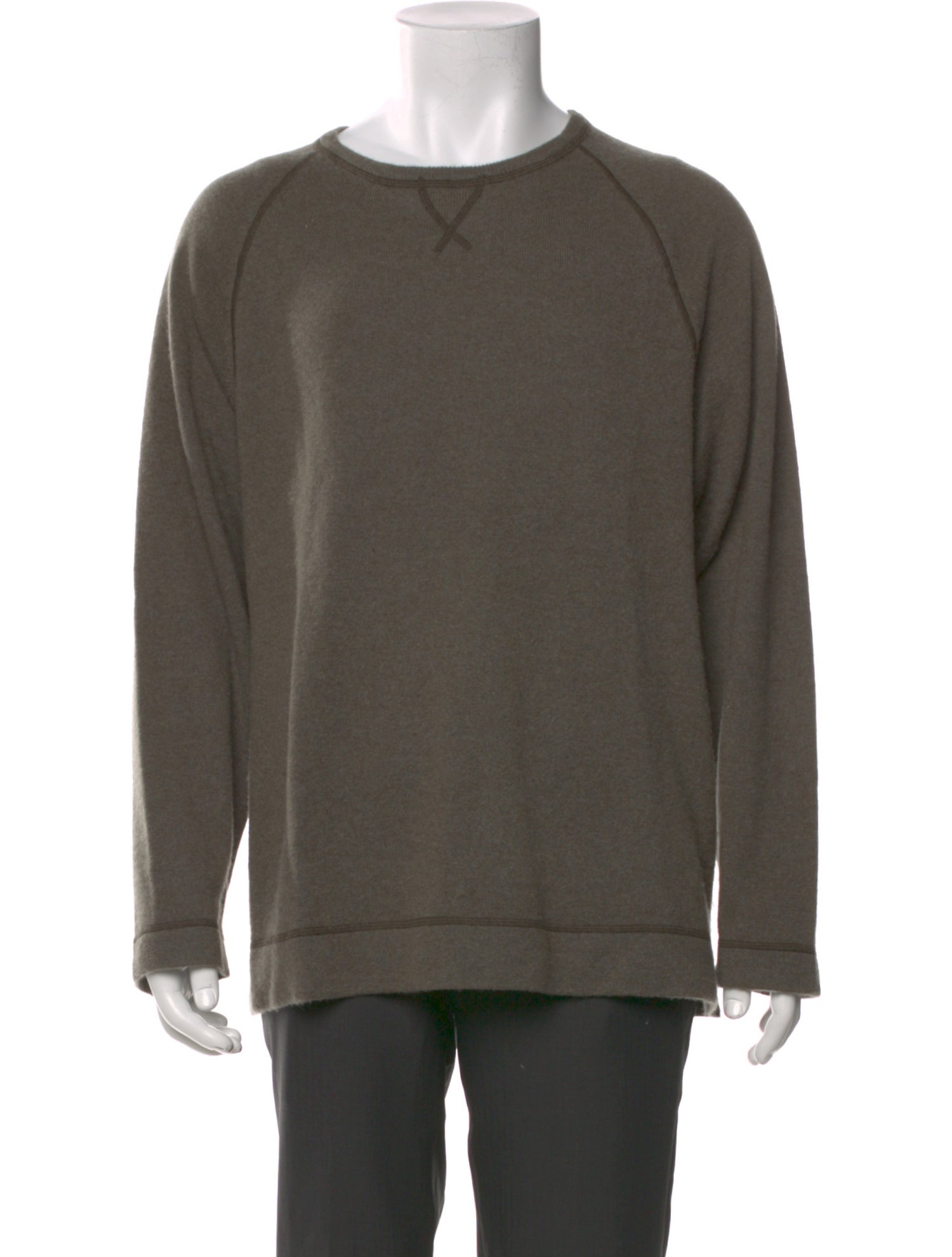 Officine Generale Cashmere Crew Neck Pullover