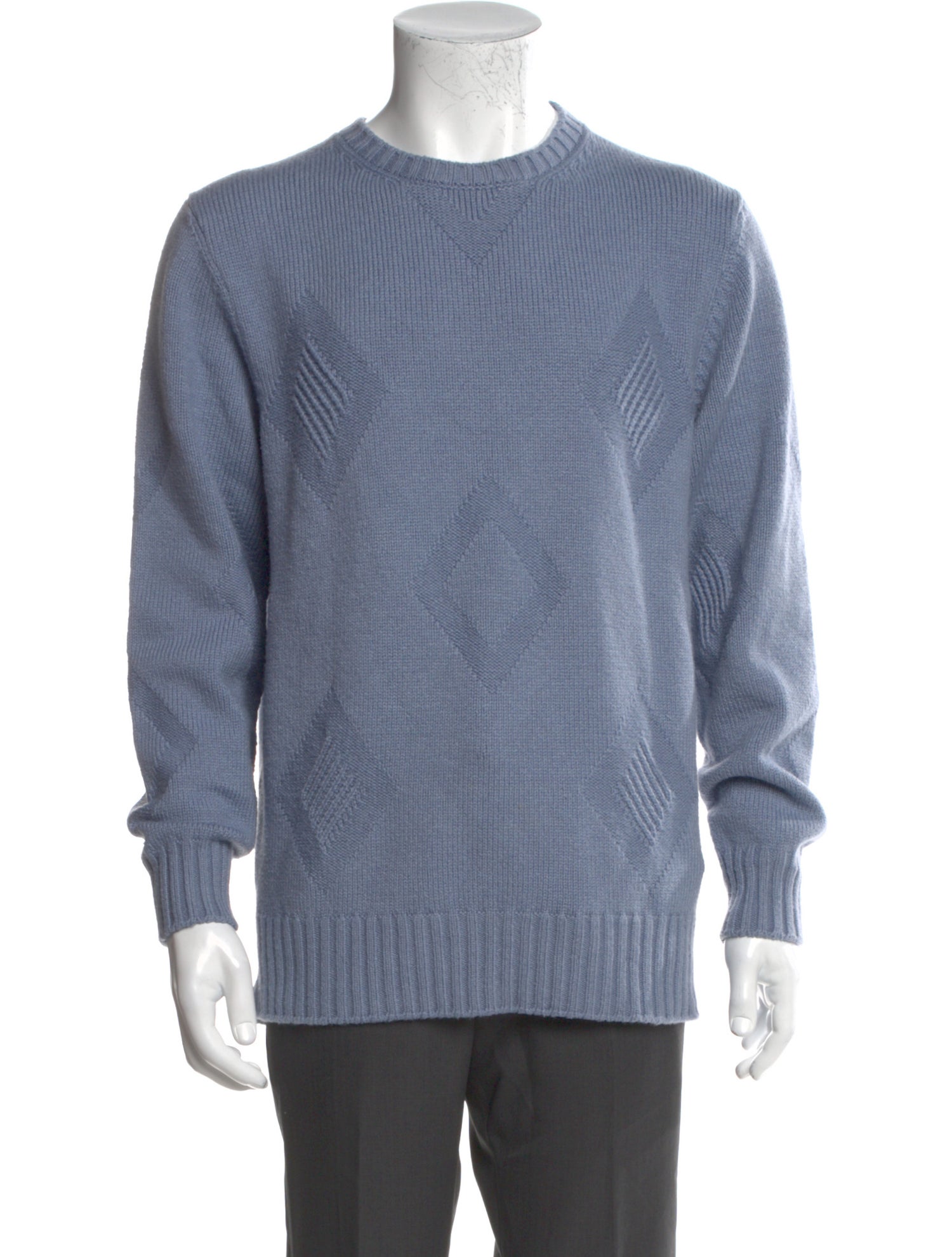 Officine Generale Crew Neck Long Sleeve Pullover