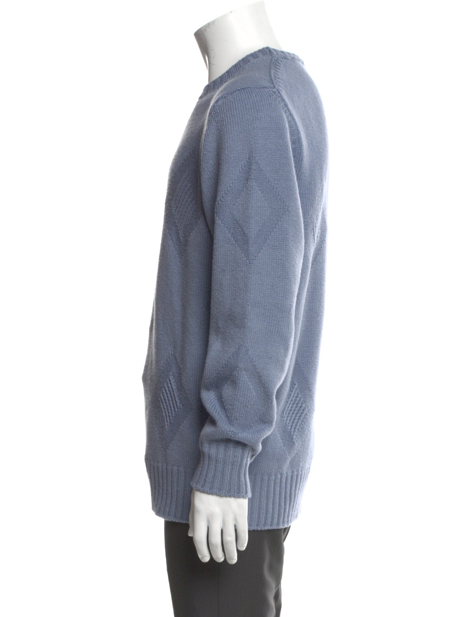 Officine Generale Crew Neck Long Sleeve Pullover