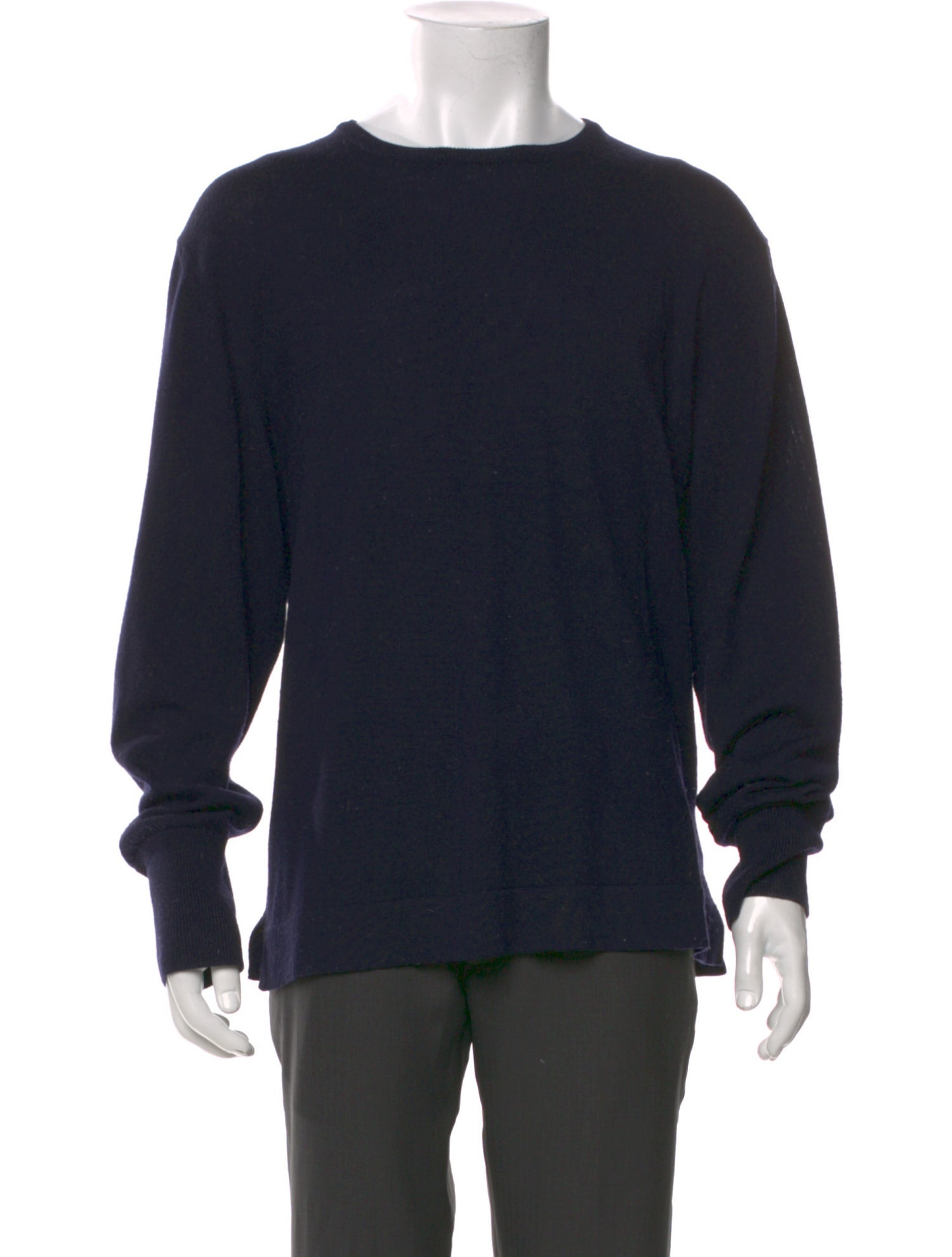 Officine Generale Merino Wool Crew Neck Pullover