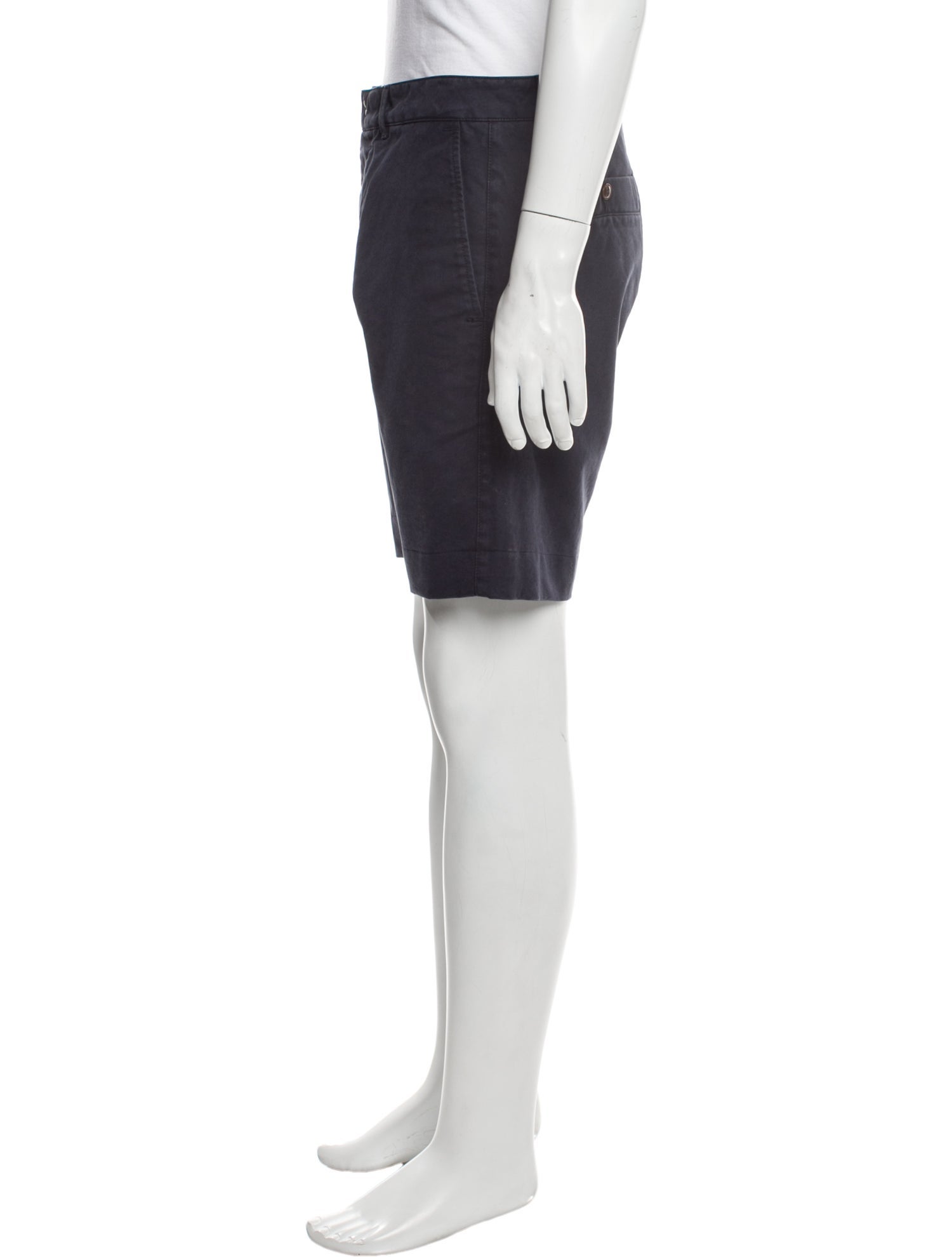 Officine Generale Flat Front Shorts