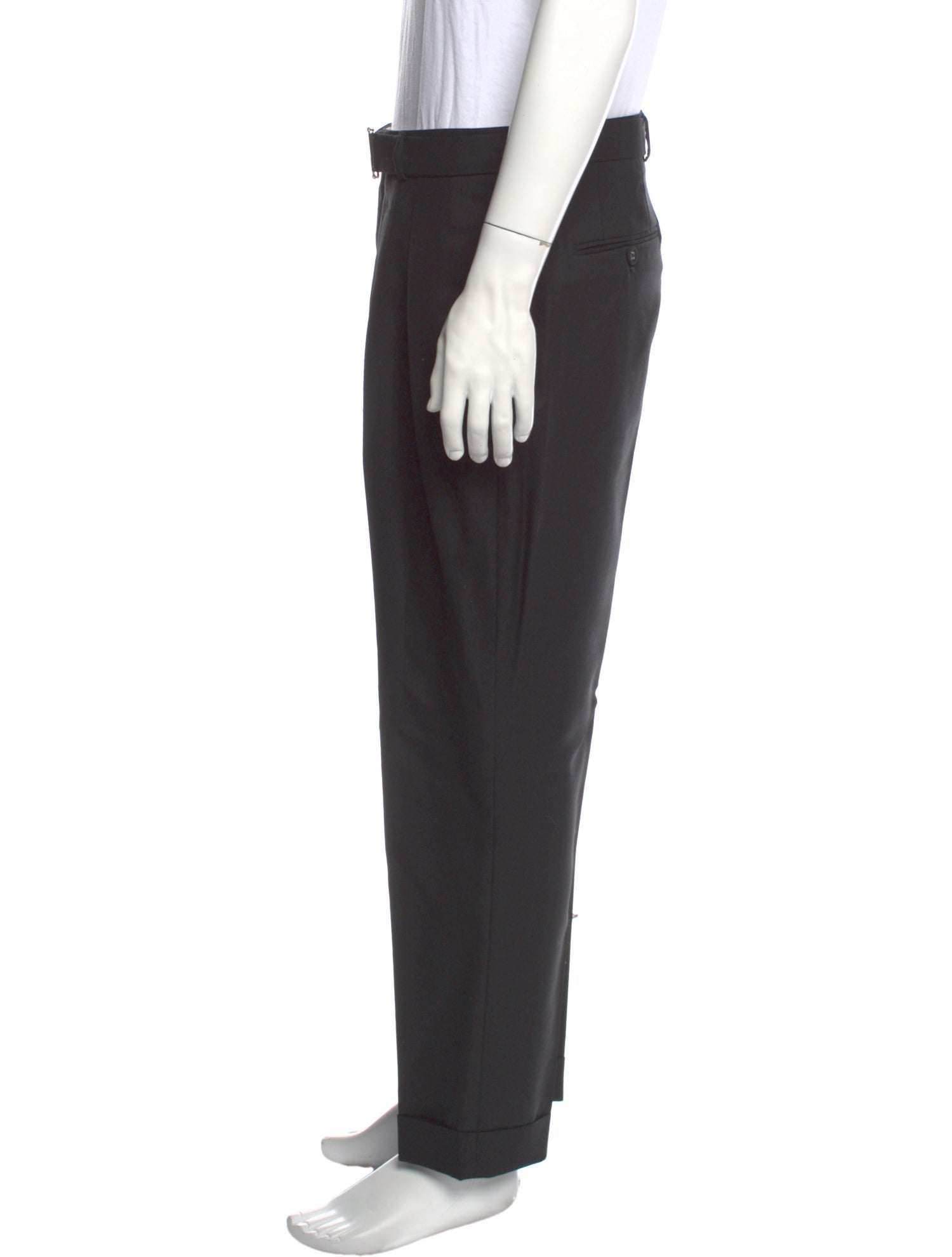 Officine Generale Virgin Wool Dress Pants