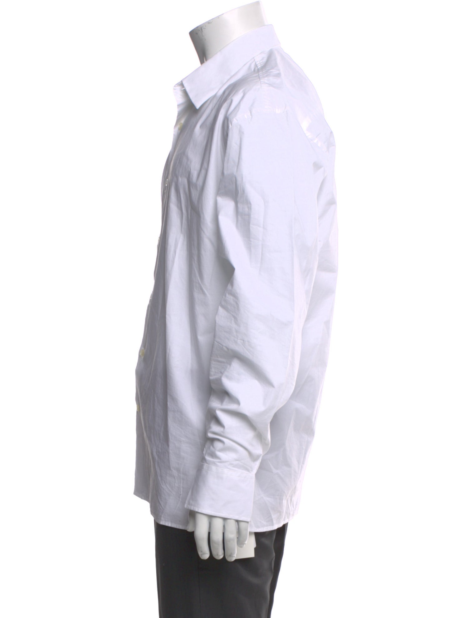 Officine Generale Striped Long Sleeve Dress Shirt