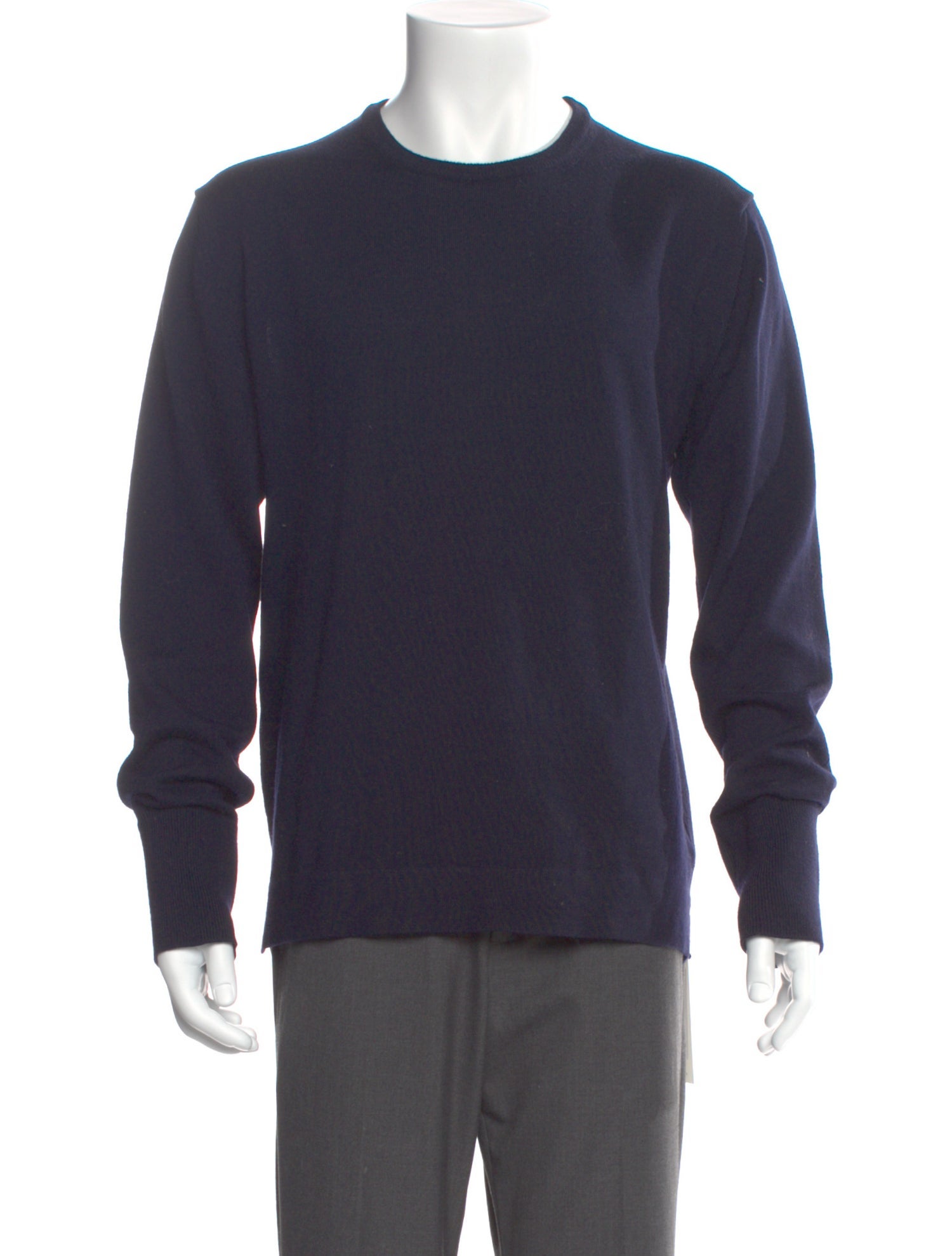 Officine Generale Merino Wool Crew Neck Pullover
