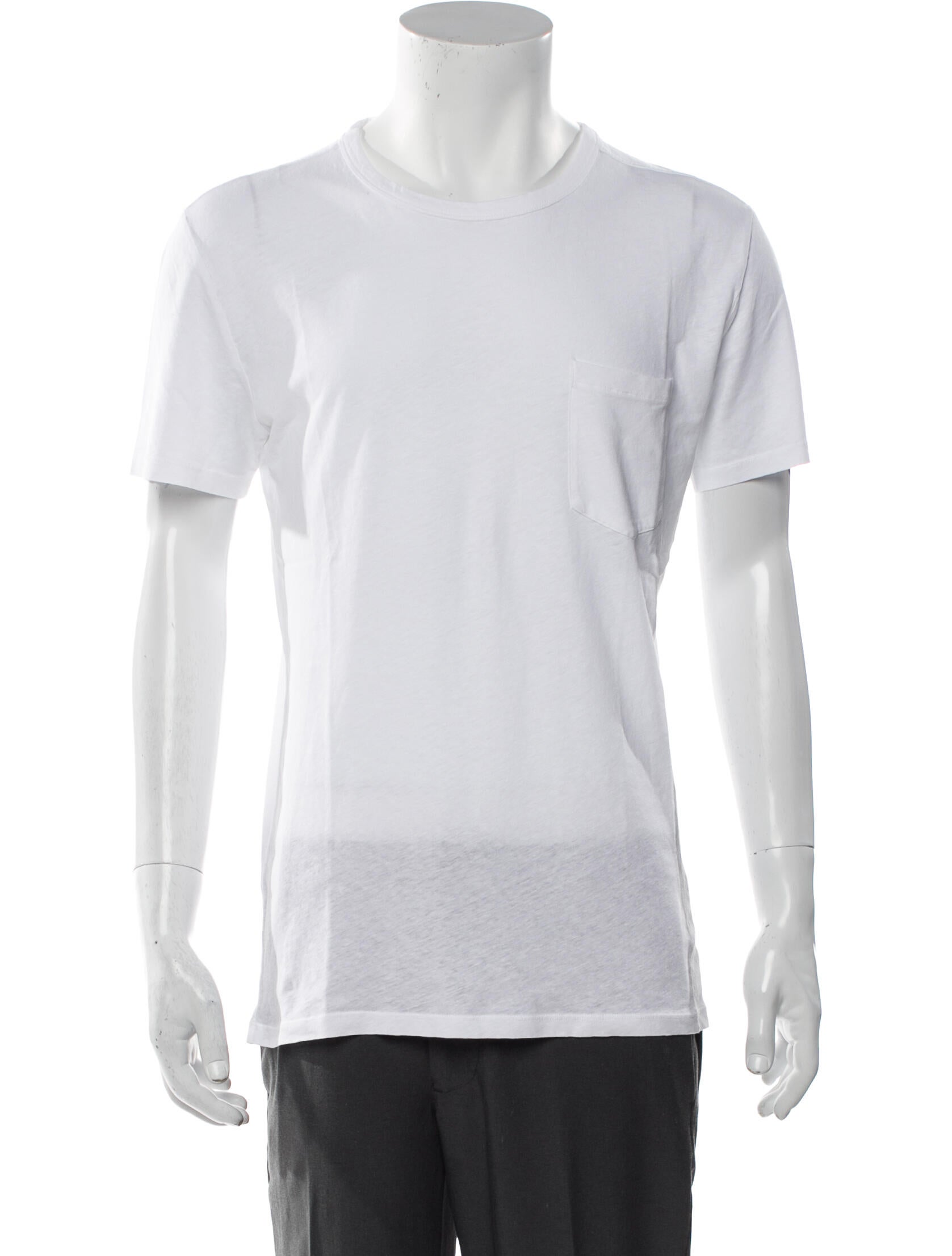 Officine Generale Crew Neck Short Sleeve T-Shirt