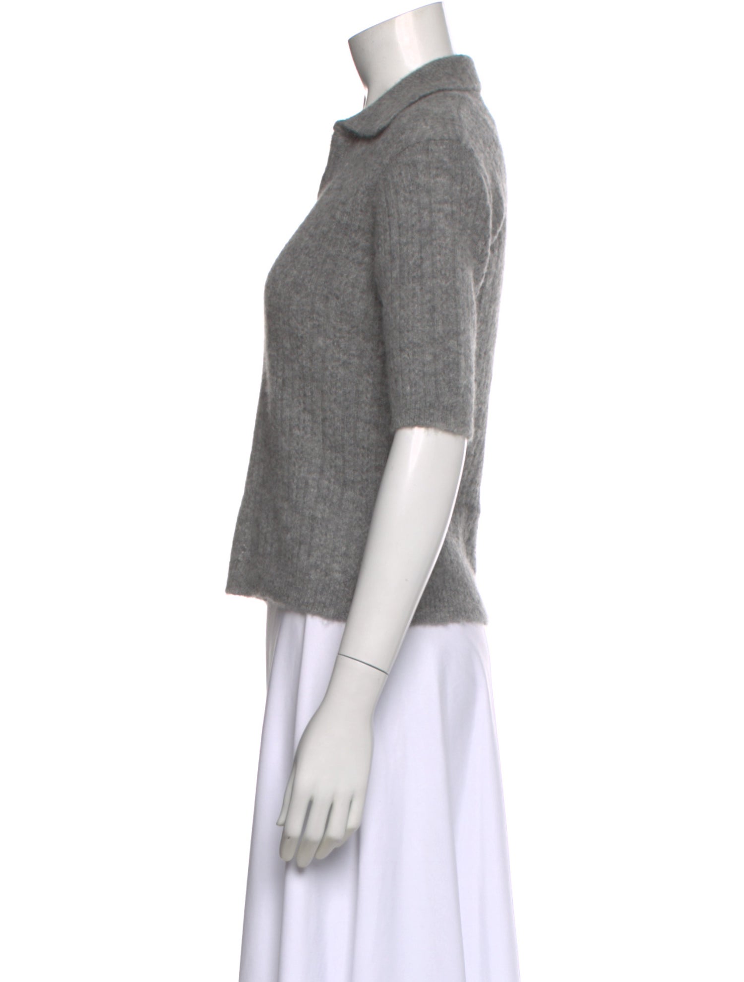 Officine Generale Alpaca V-Neck Sweater