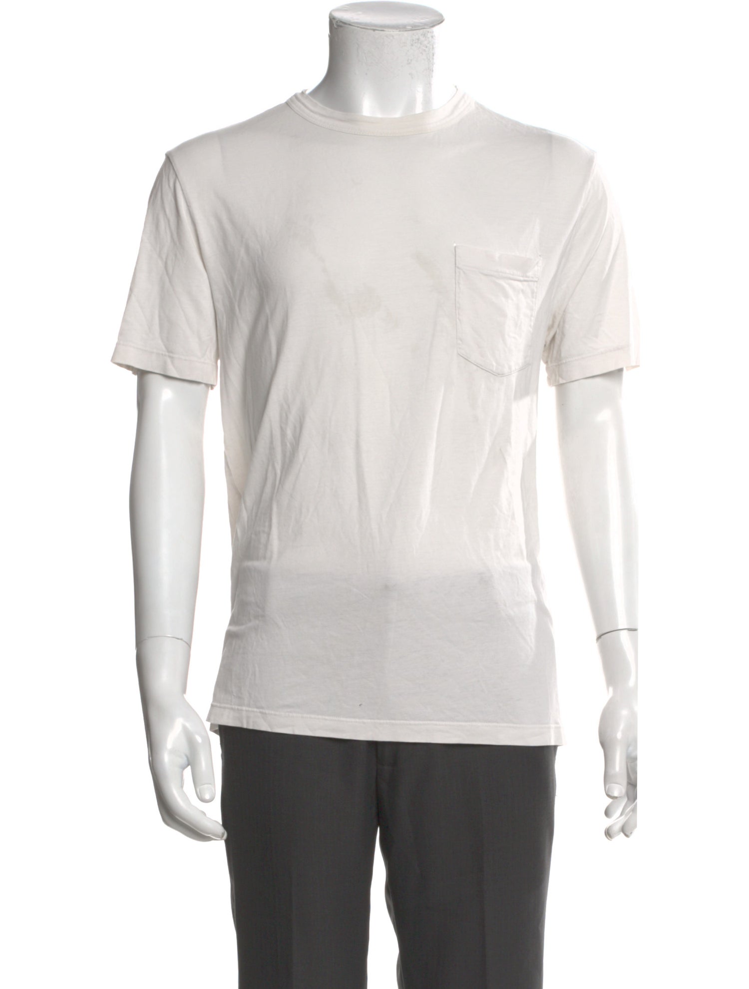 Officine Generale Crew Neck Short Sleeve T-Shirt